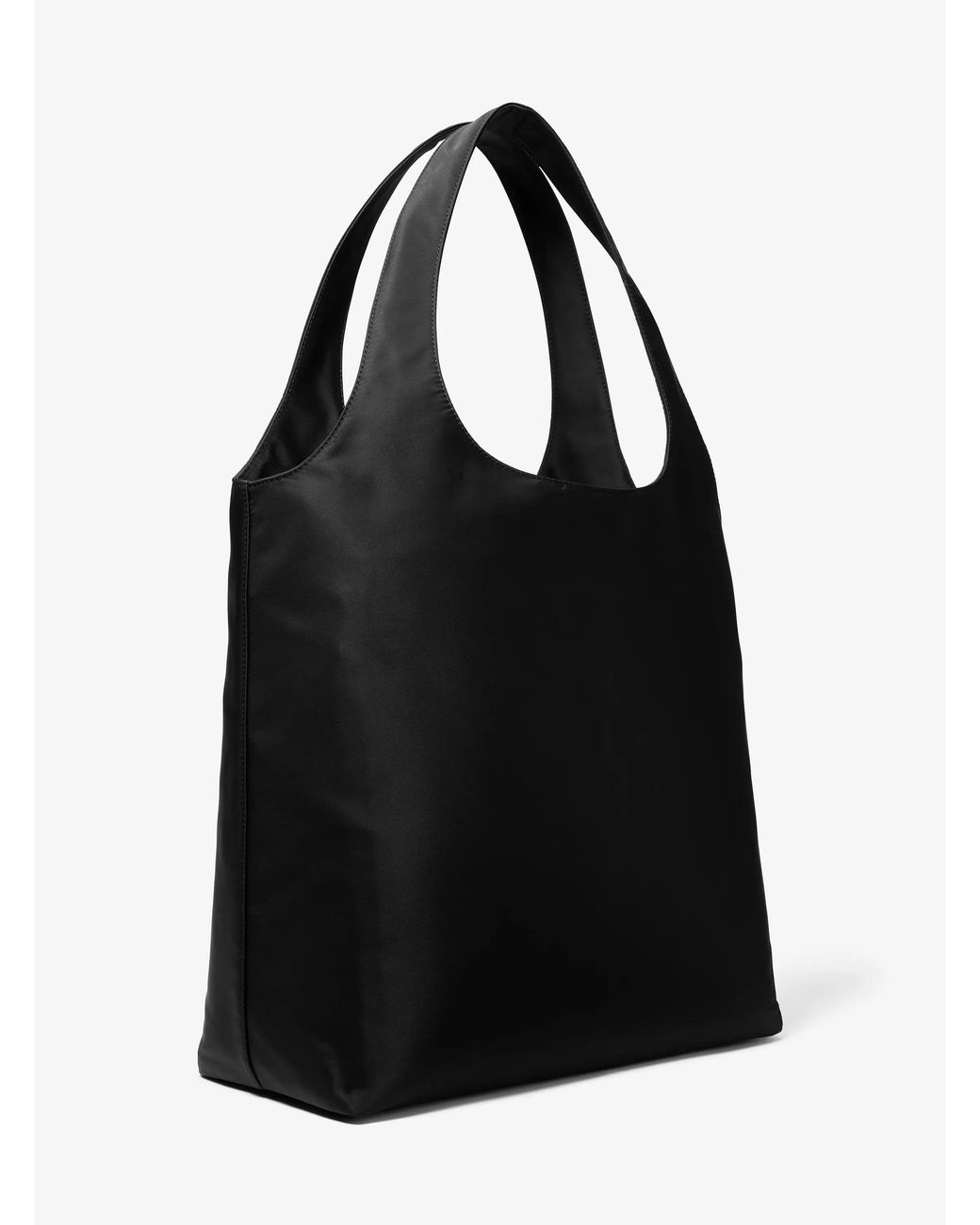 Michael Kors Black Mk Hudson Nylon Tote Bag for men