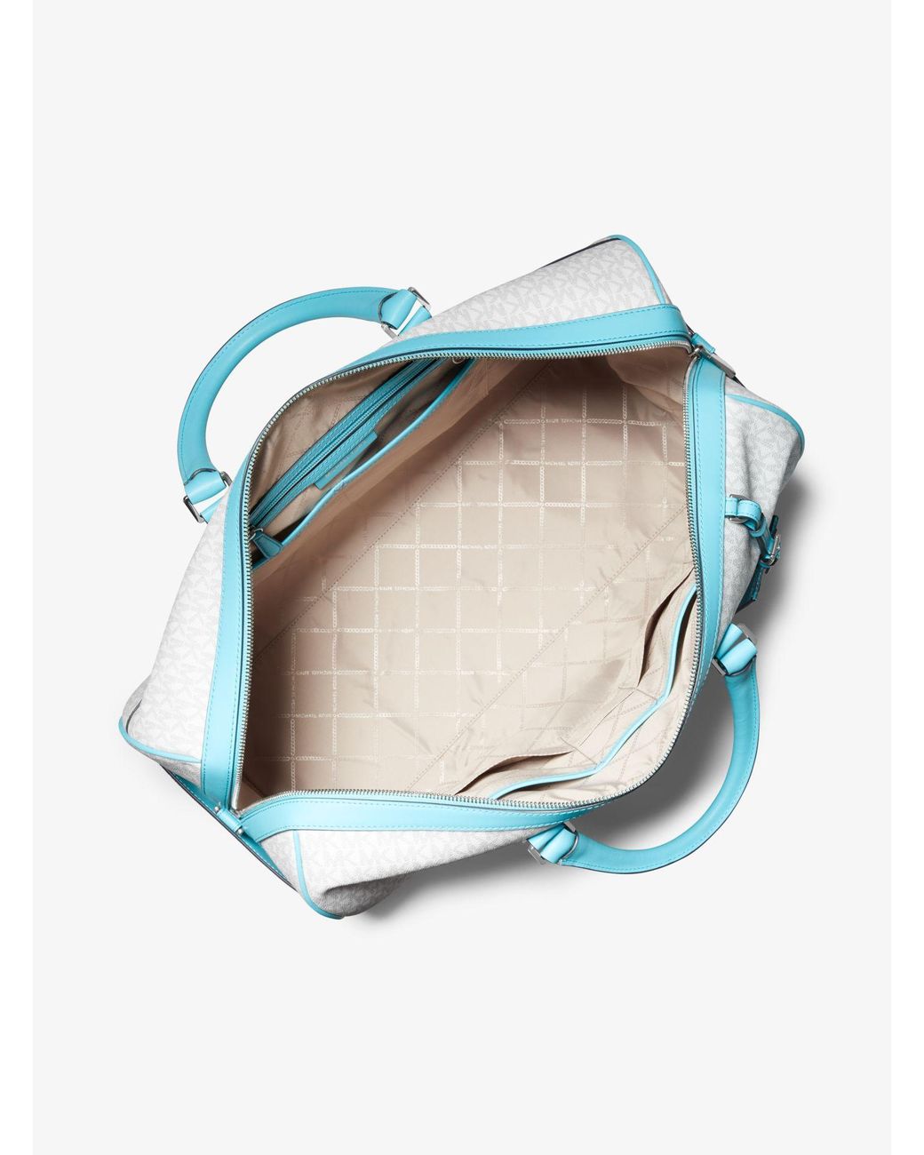 Michael michael kors blue bedford legacy xl weekender bag sale