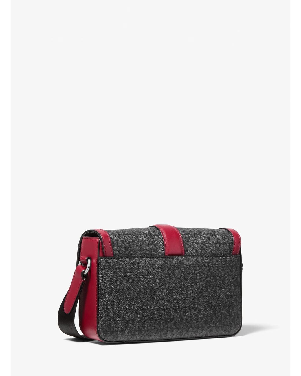 Michael Kors White Mk Hudson Signature Logo Crossbody Bag for men