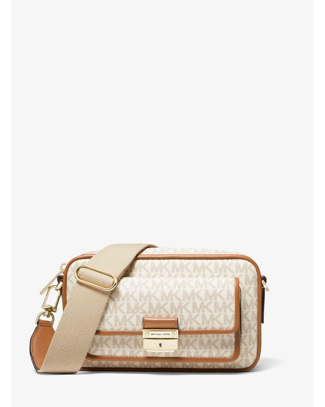 Michael kors logo camera bag hotsell