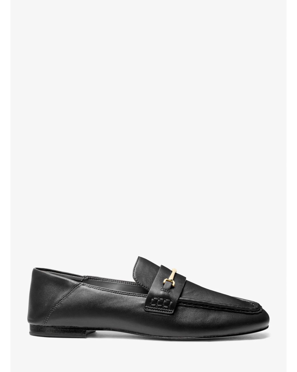 MICHAEL Michael Kors White Mk Lena Leather Loafer