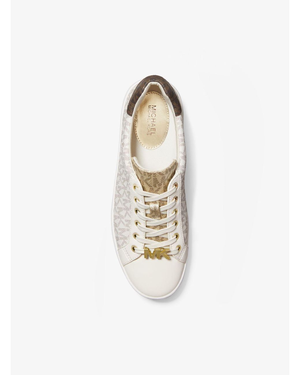 Michael Kors Poppy Color-block Logo Sneaker | Lyst