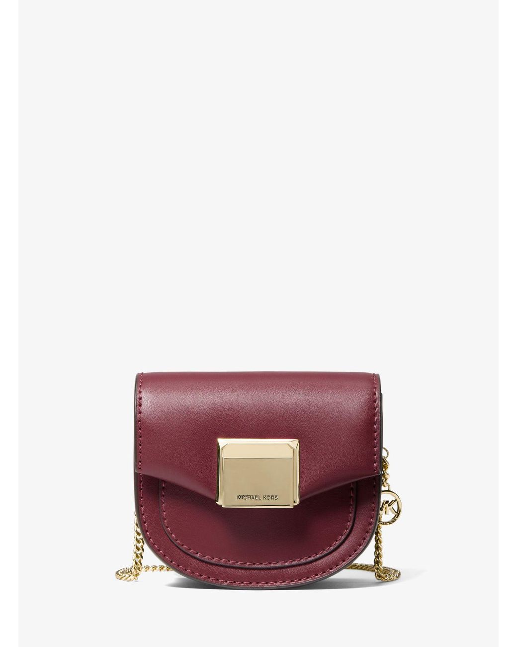 Michael Kors Lita Extrasmall Leather Crossbody Bag Lyst UK