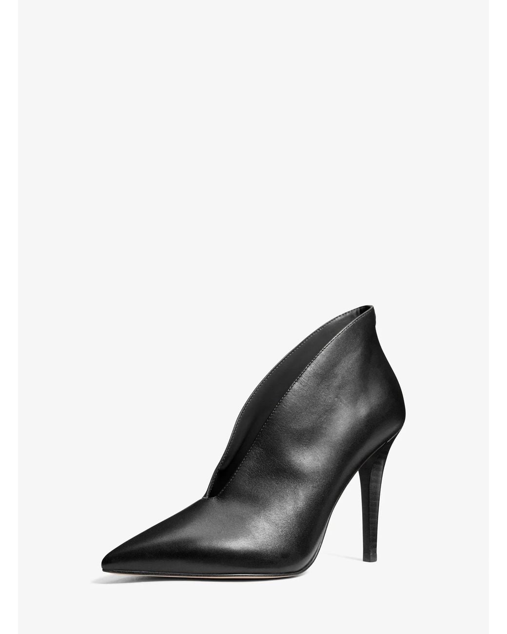 MICHAEL Michael Kors Black Michael Kors Tonya Leather Pump