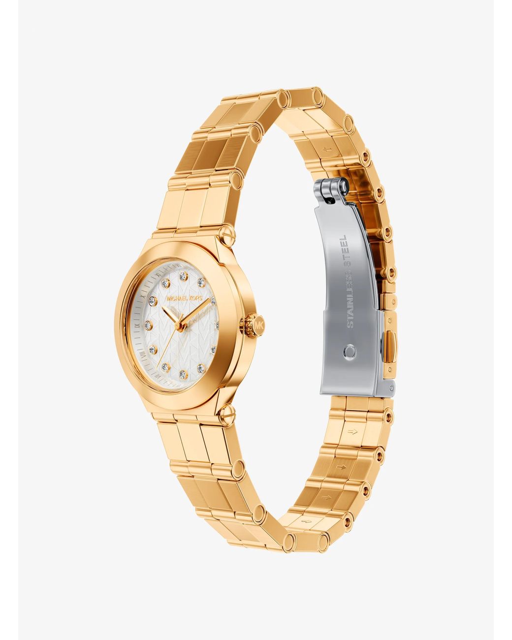 Michael Kors Metallic Petite Billie-Tone Watch