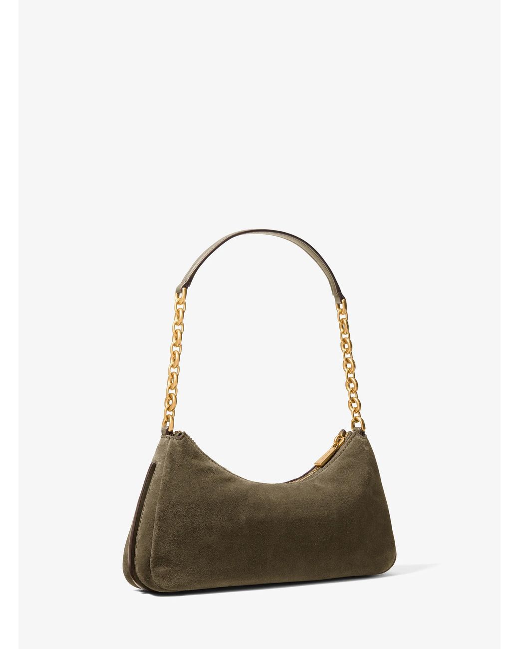 MICHAEL Michael Kors Natural Mk Nolita Medium Hand-Woven Leather Chain Pochette
