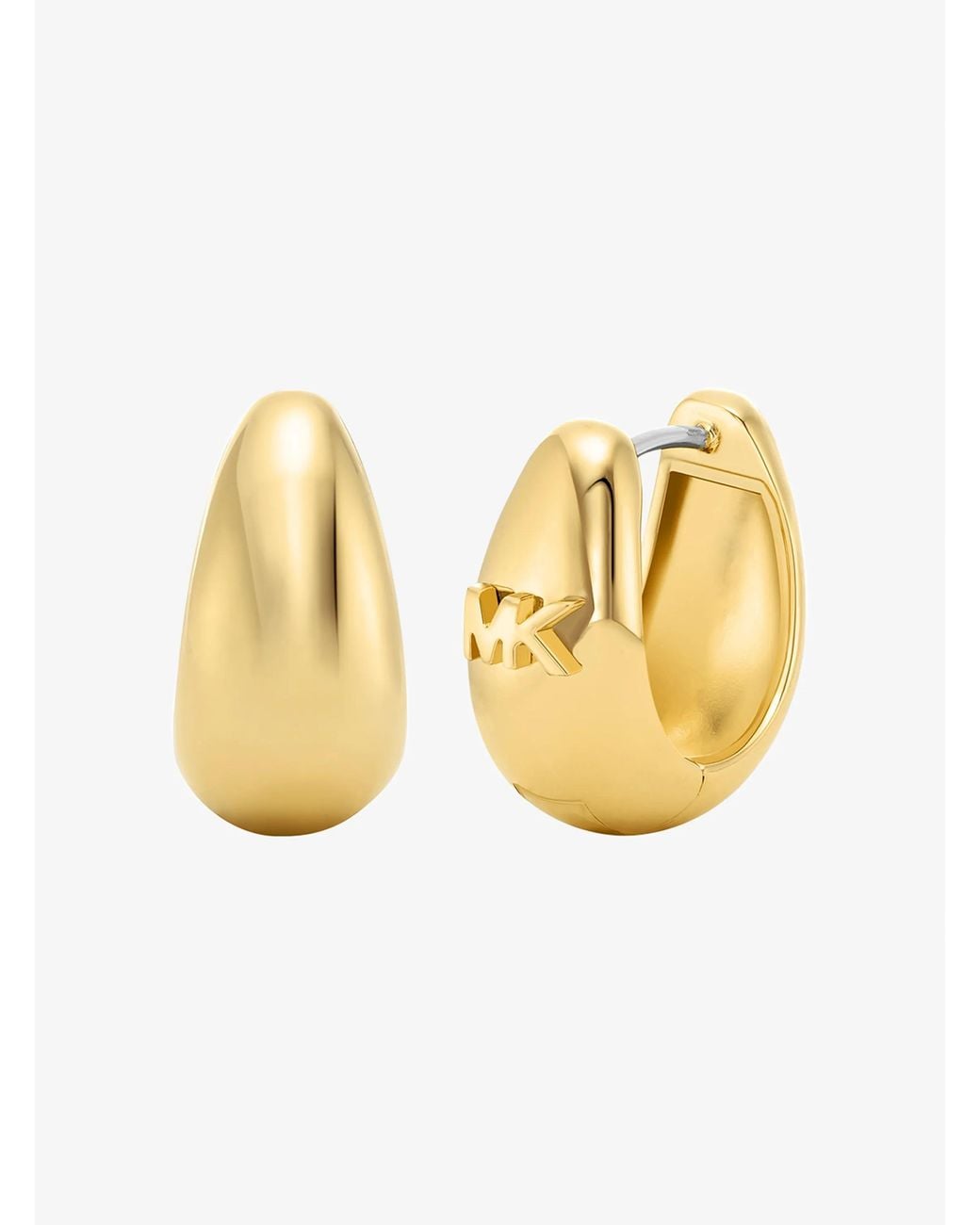 Michael Kors Metallic Teardrop Earrings