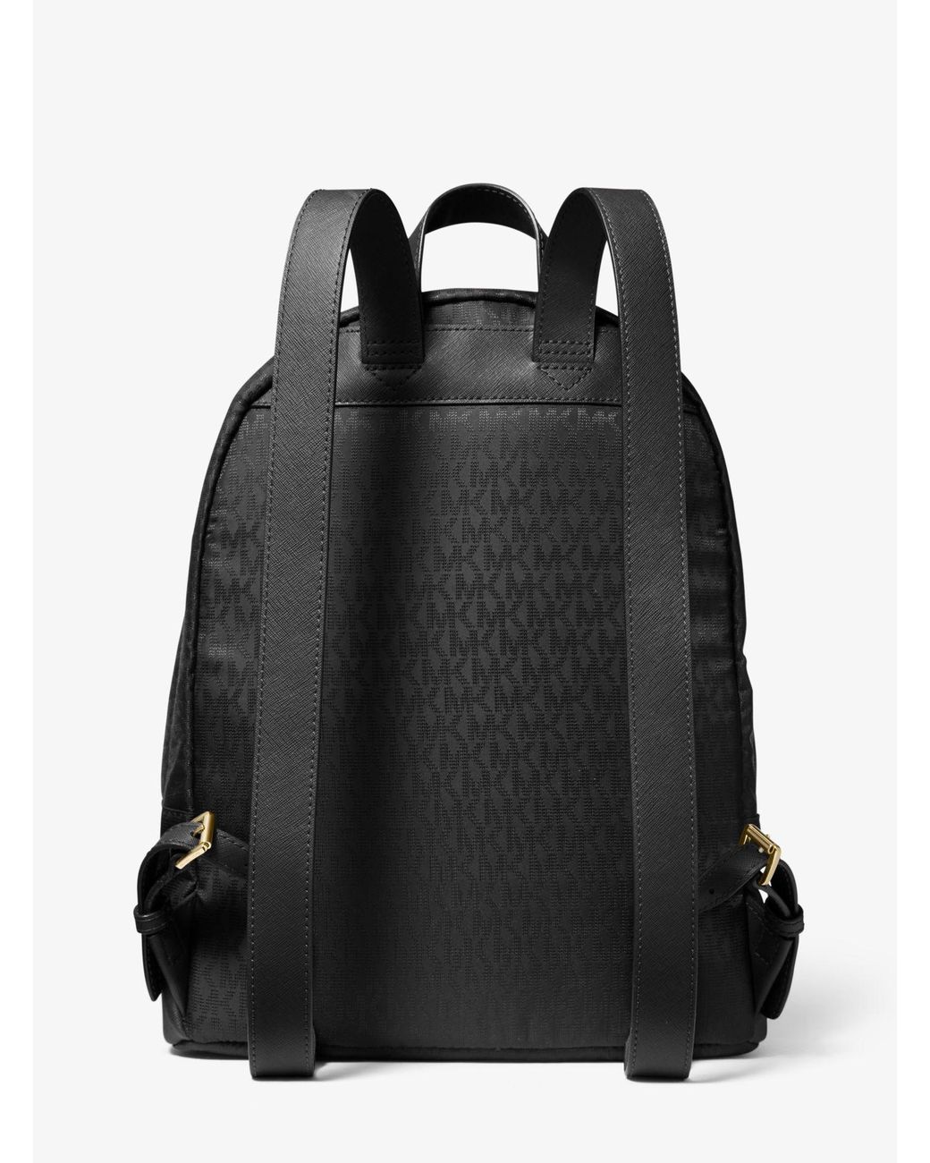 morgan medium logo jacquard backpack