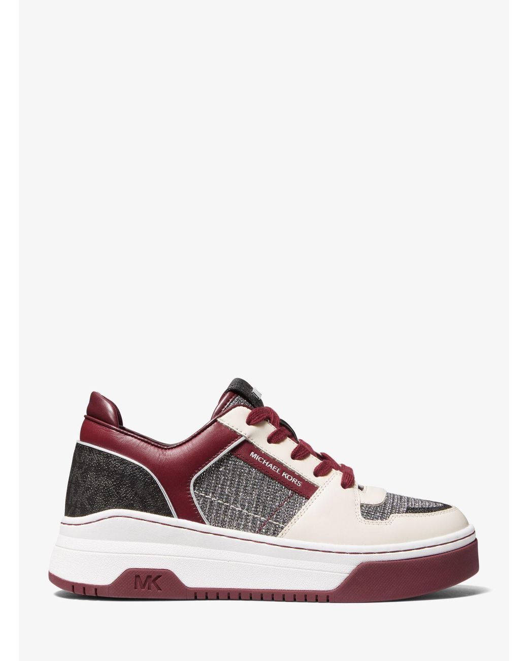 Michael Kors Lexi Mixed media Sneaker Lyst
