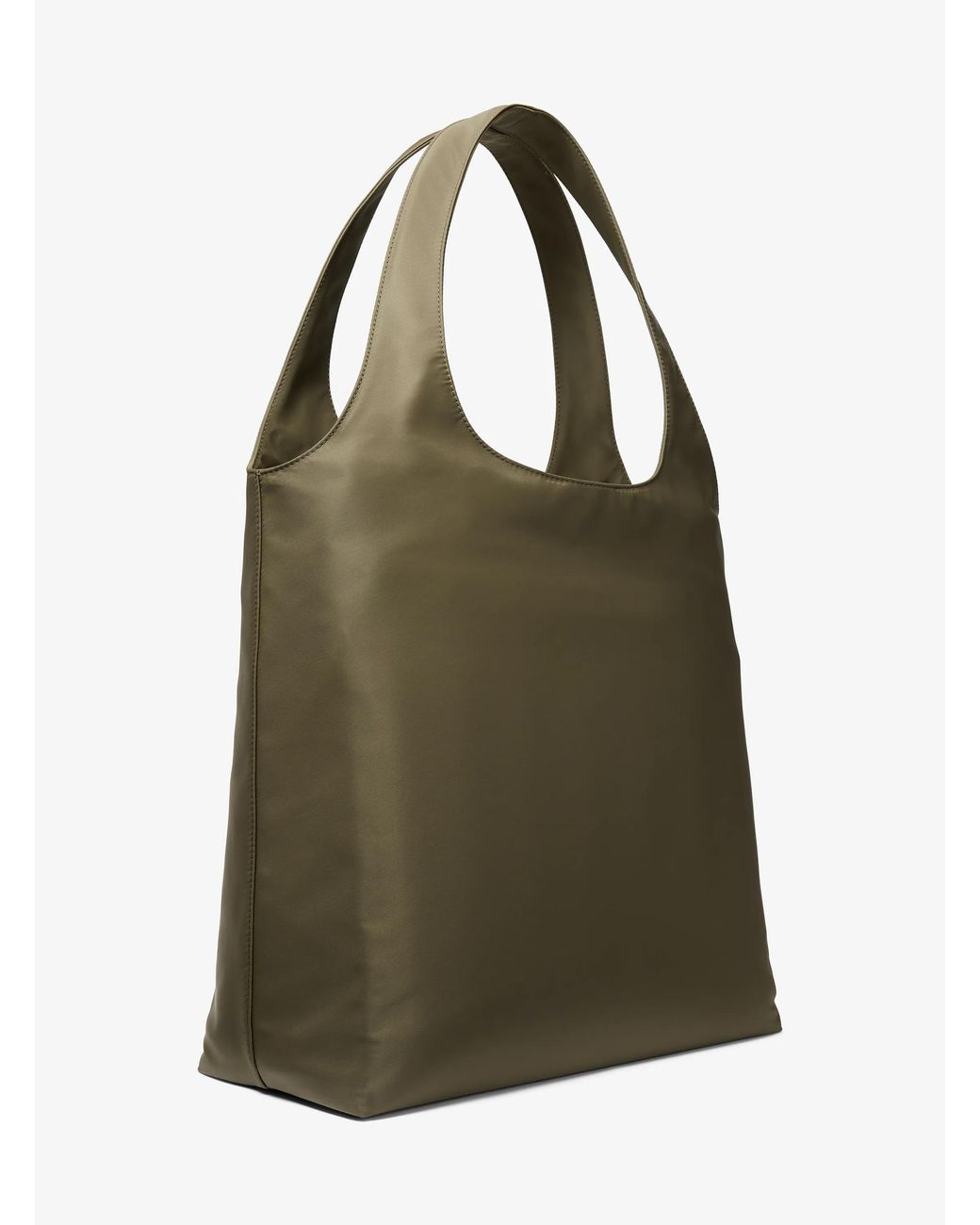 Michael Kors Green Mk Hudson Nylon Tote Bag for men
