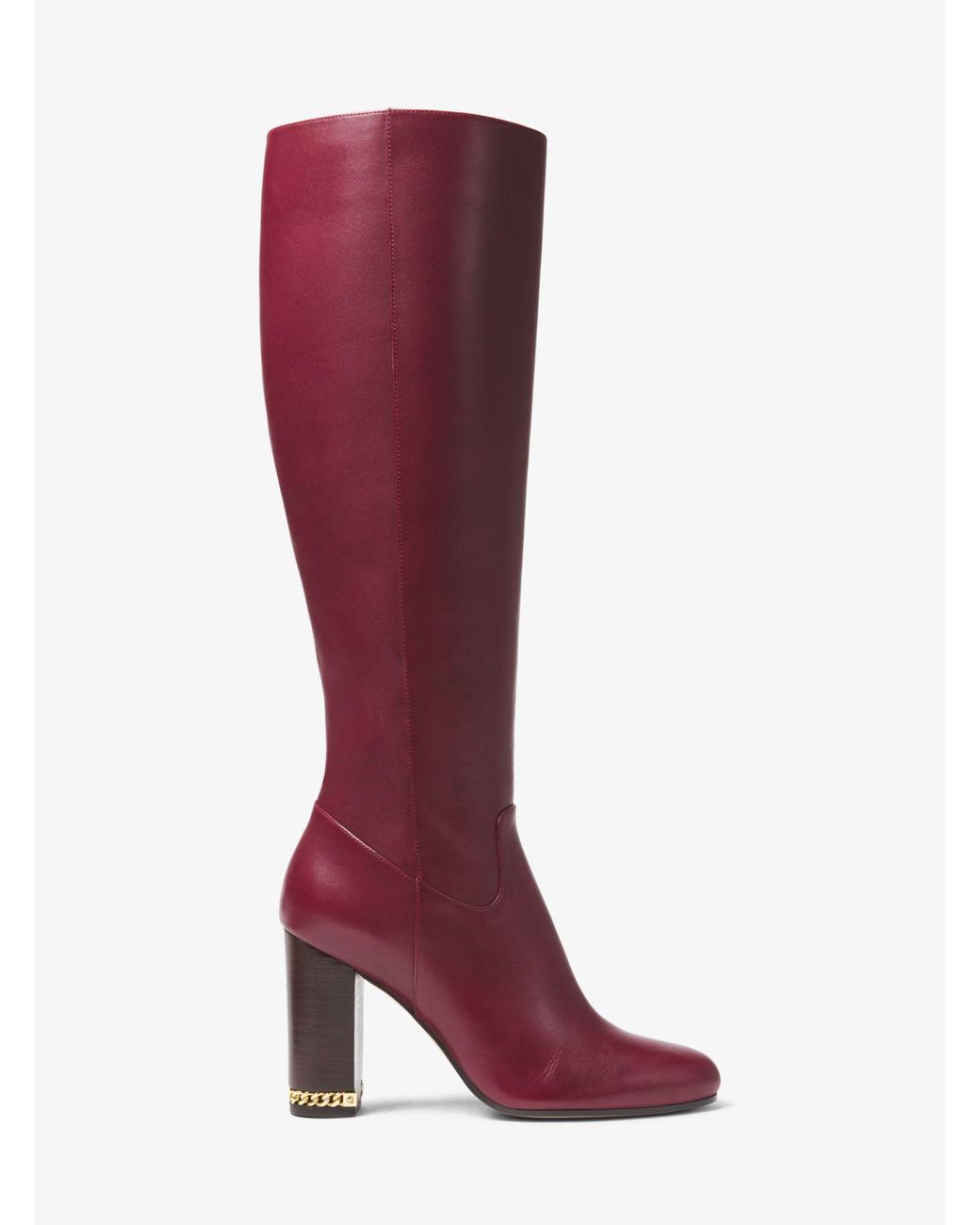 Michael kors walker boots oxblood Clearance