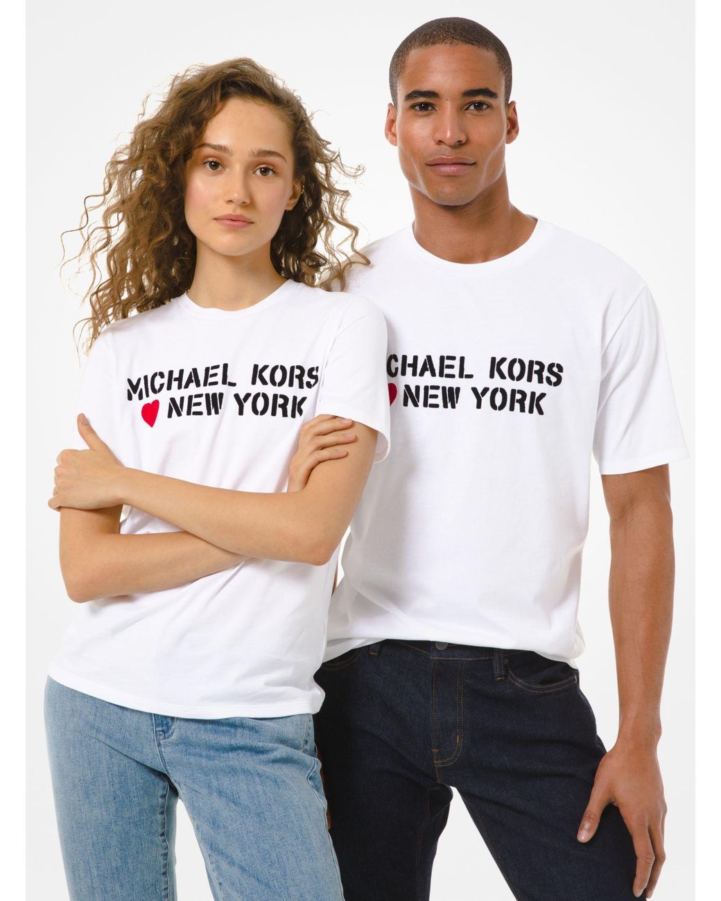 mk white t shirt