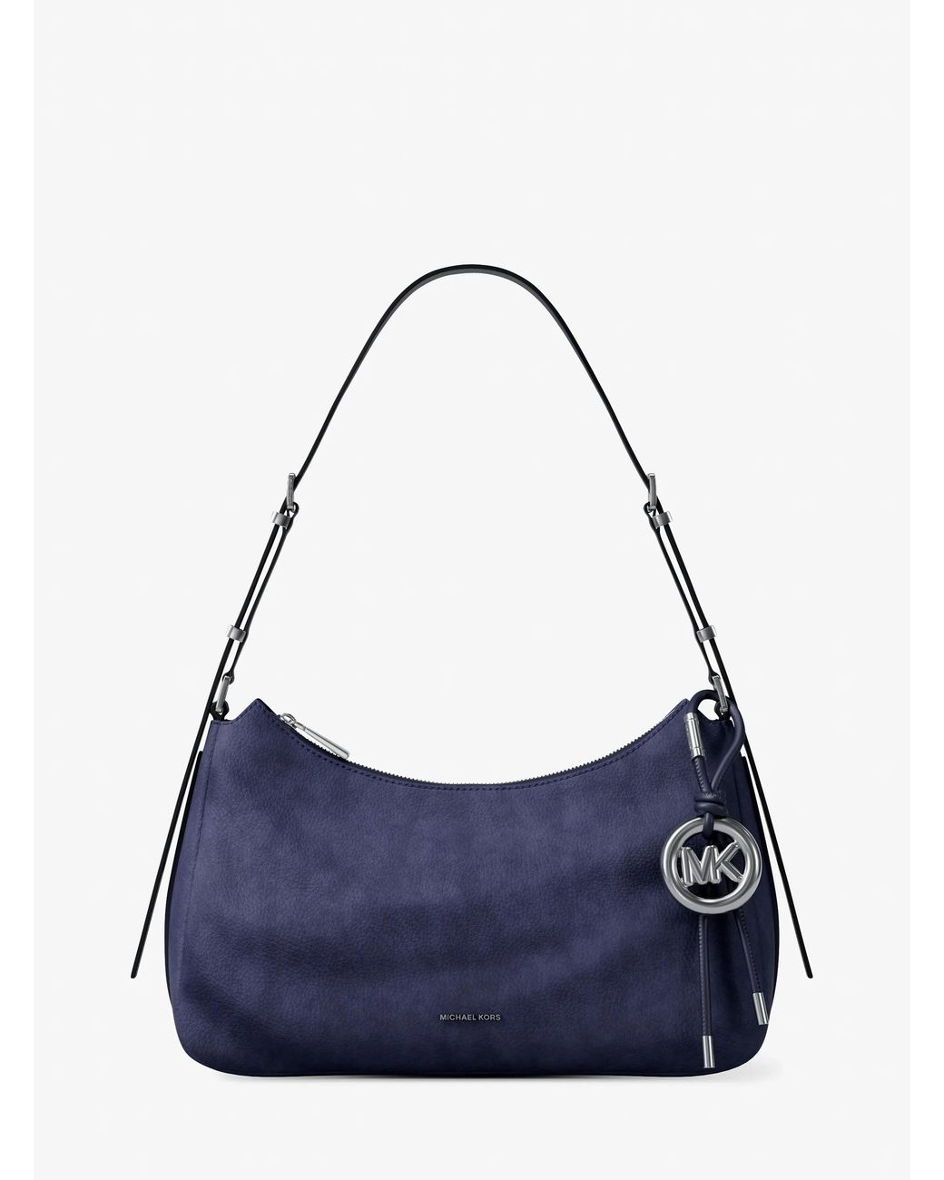 MICHAEL Michael Kors Blue Nolita Medium Nubuck Shoulder Bag