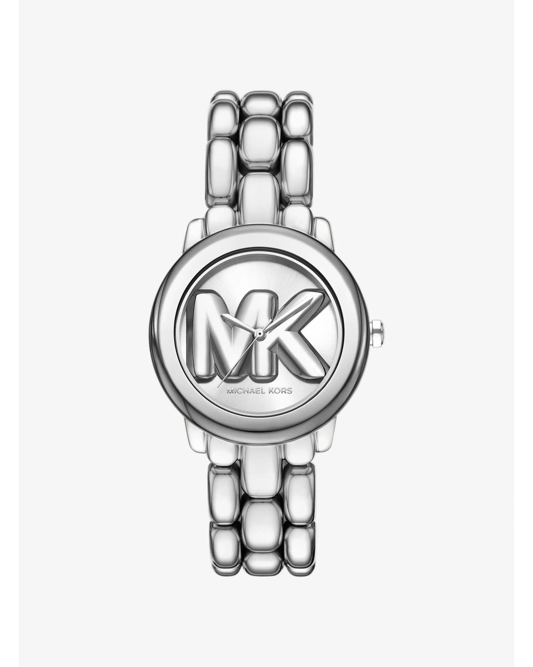 Michael Kors White Phoebe-Tone Watch