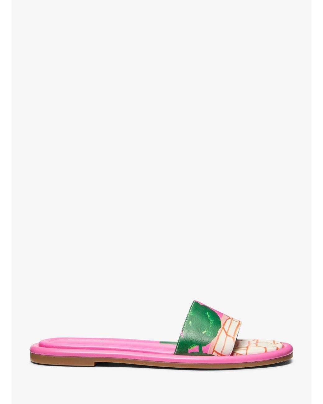 Michael Kors Pink Michael Kors X Christina Zimpel Dana Slide Sandal