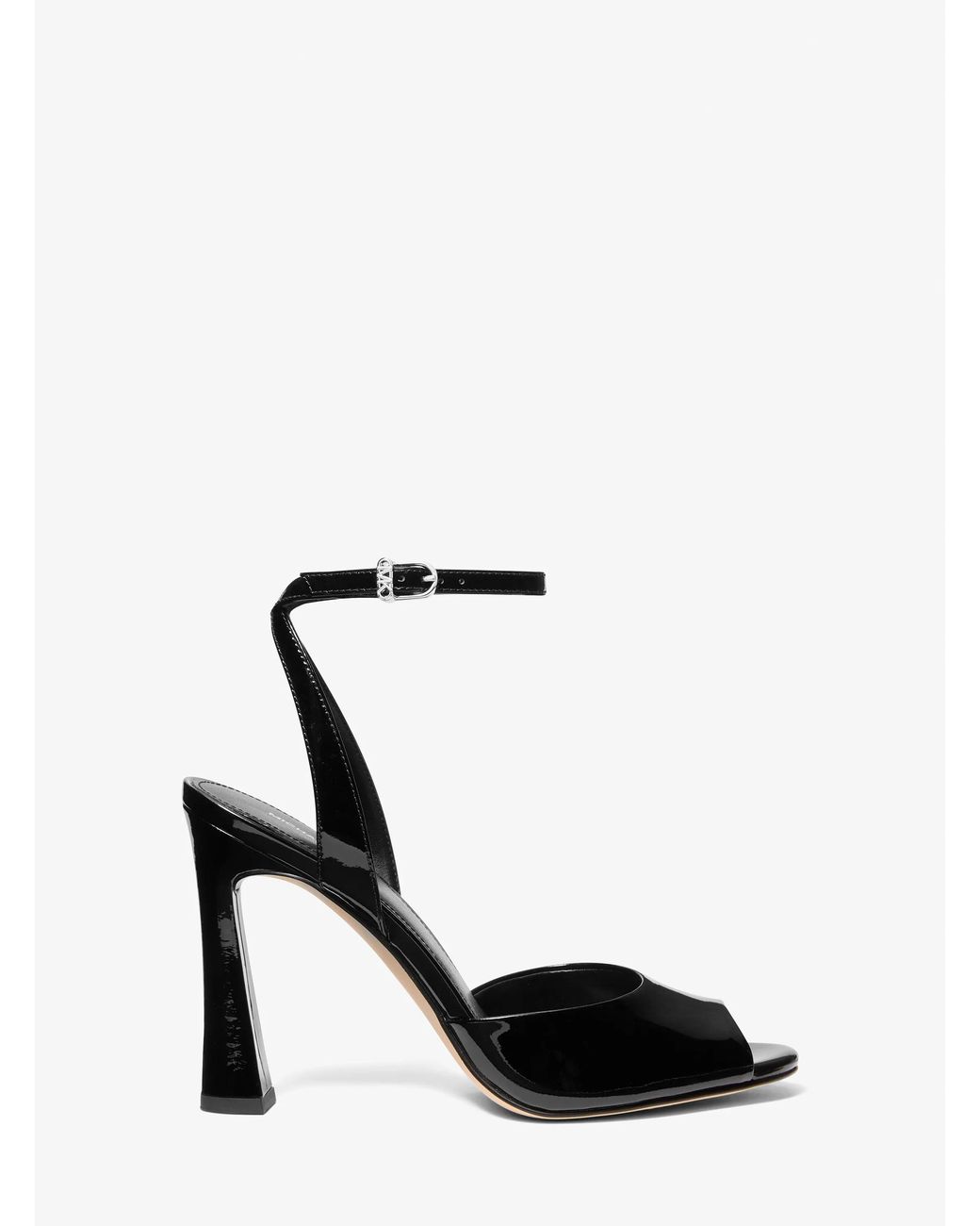 MICHAEL Michael Kors White Mk Rosie Patent Leather Sandal