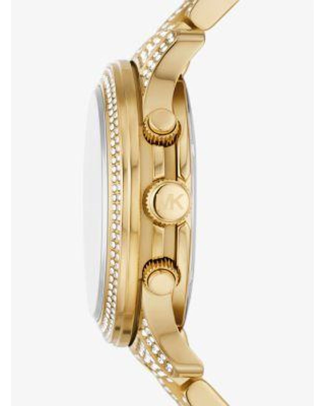 Michael Kors Runway Chronograph Stainless Steel Watch 38mm in Metallic Lyst UK