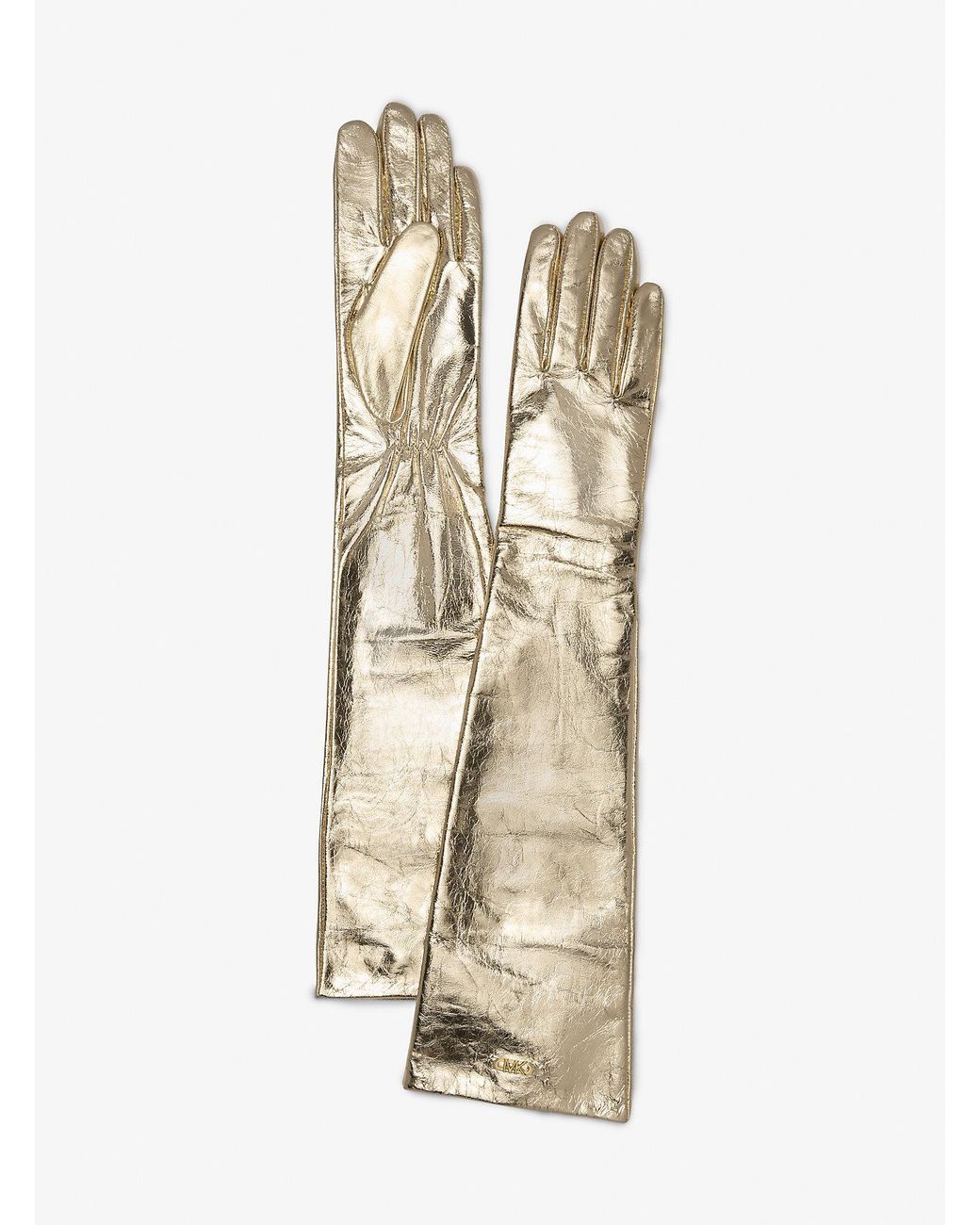 MICHAEL Michael Kors White Leather Opera Gloves for men
