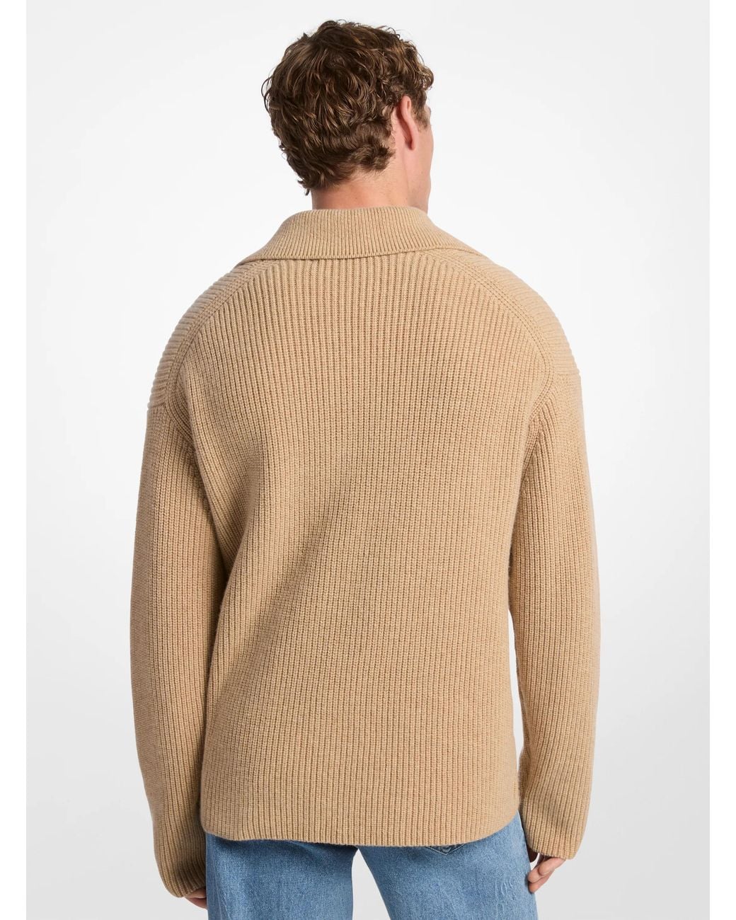 Mk Pullover di Michael Kors in Natural da Uomo