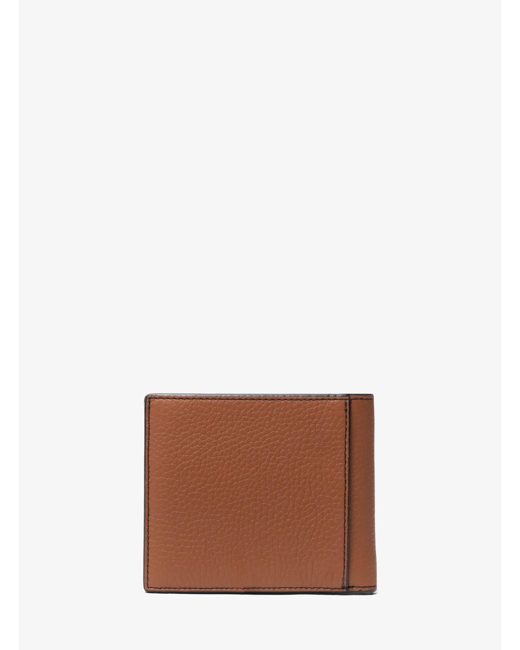 Michael Kors White Cooper Pebbled Leather Billfold Wallet for men
