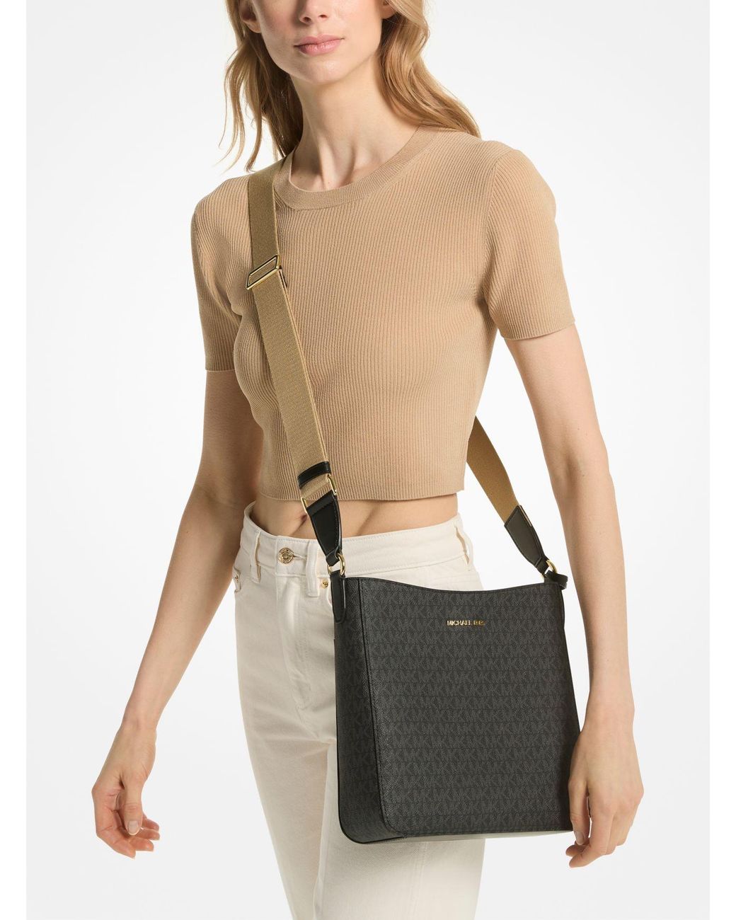 Michael kors lg messenger best sale