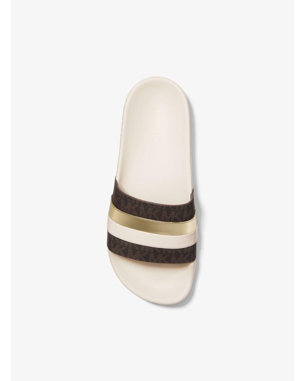 brandy slide mini mk logo