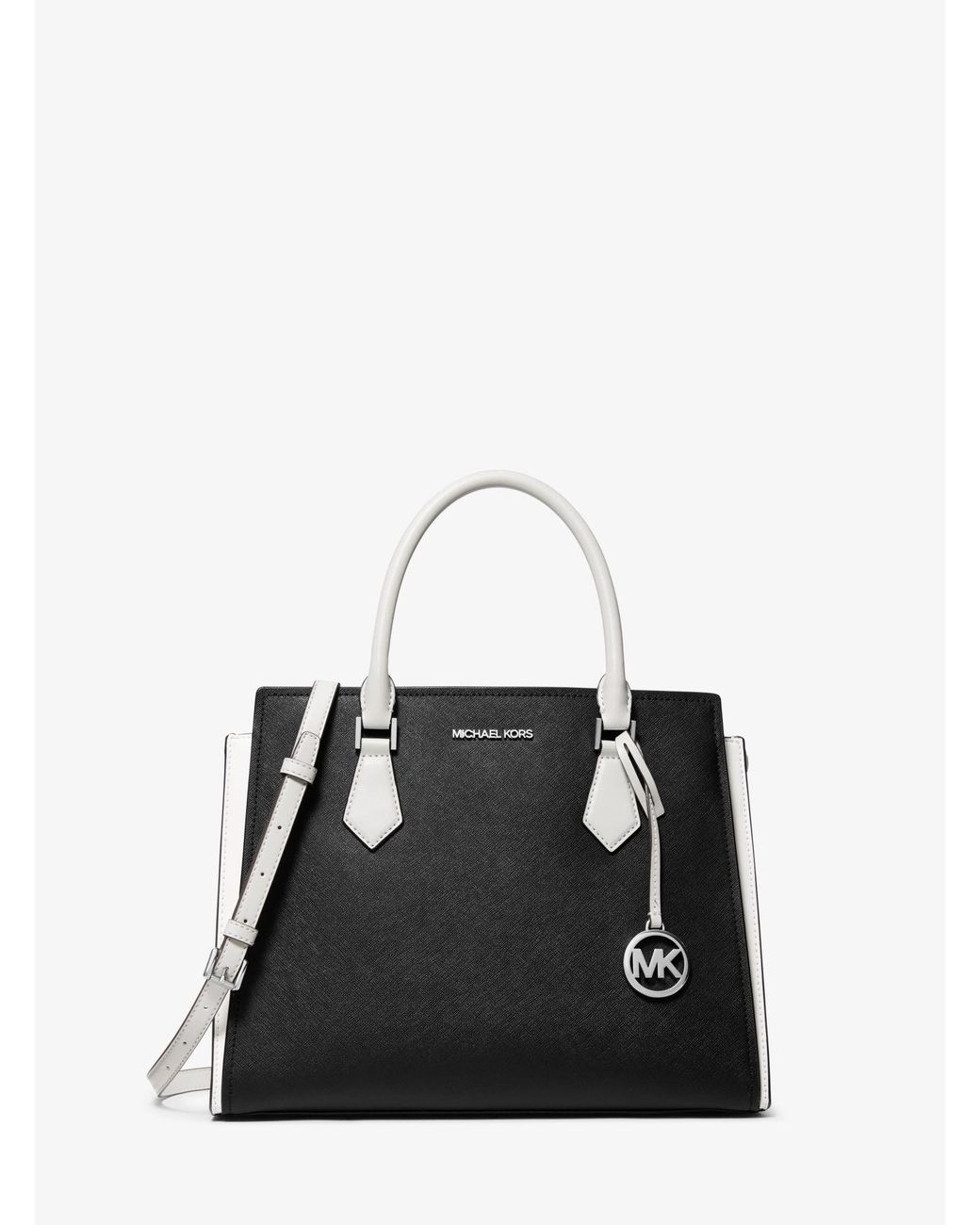 Michael kors deals large black satchel