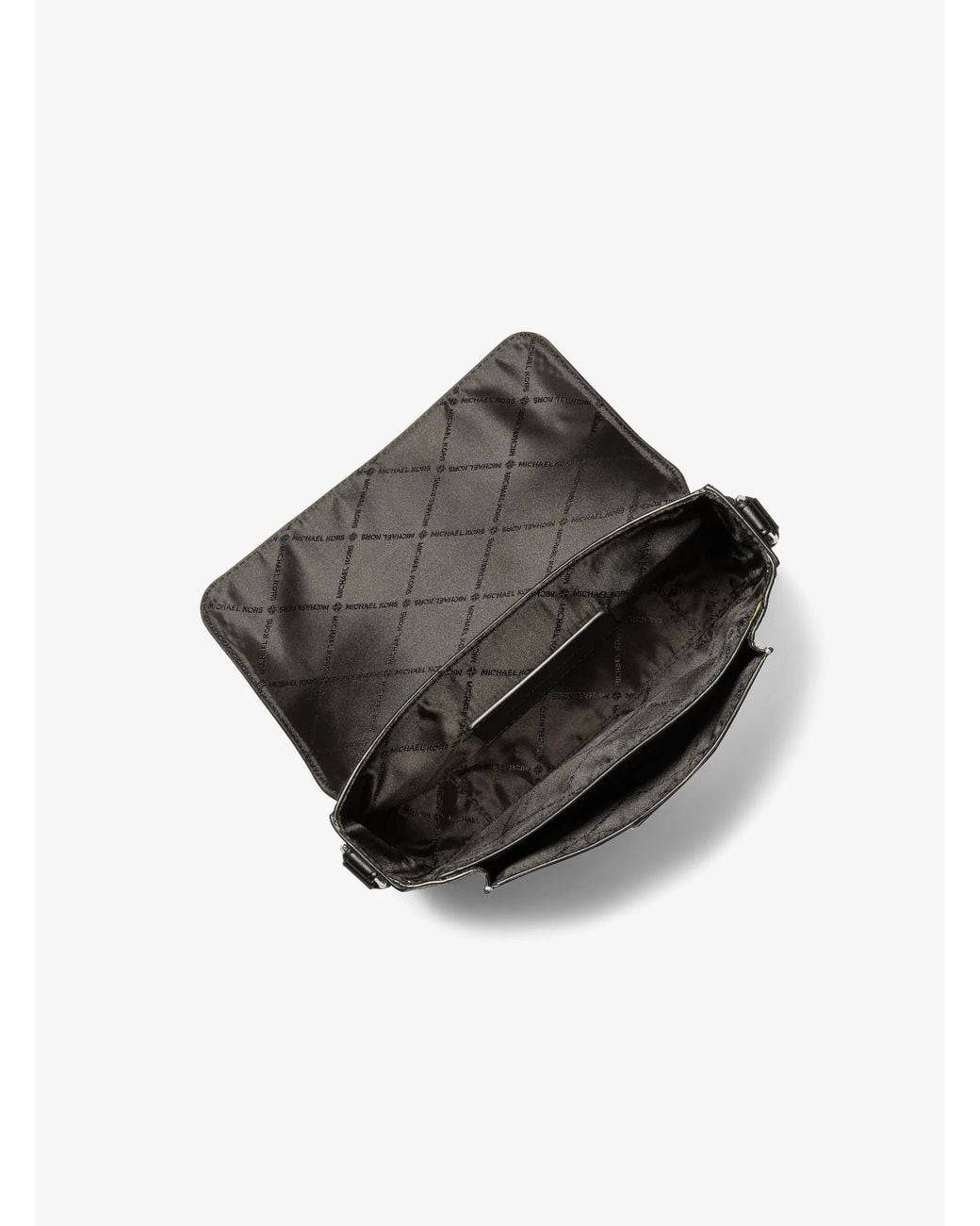 Michael Kors Black Mk Hudson Signature Logo Crossbody Bag for men