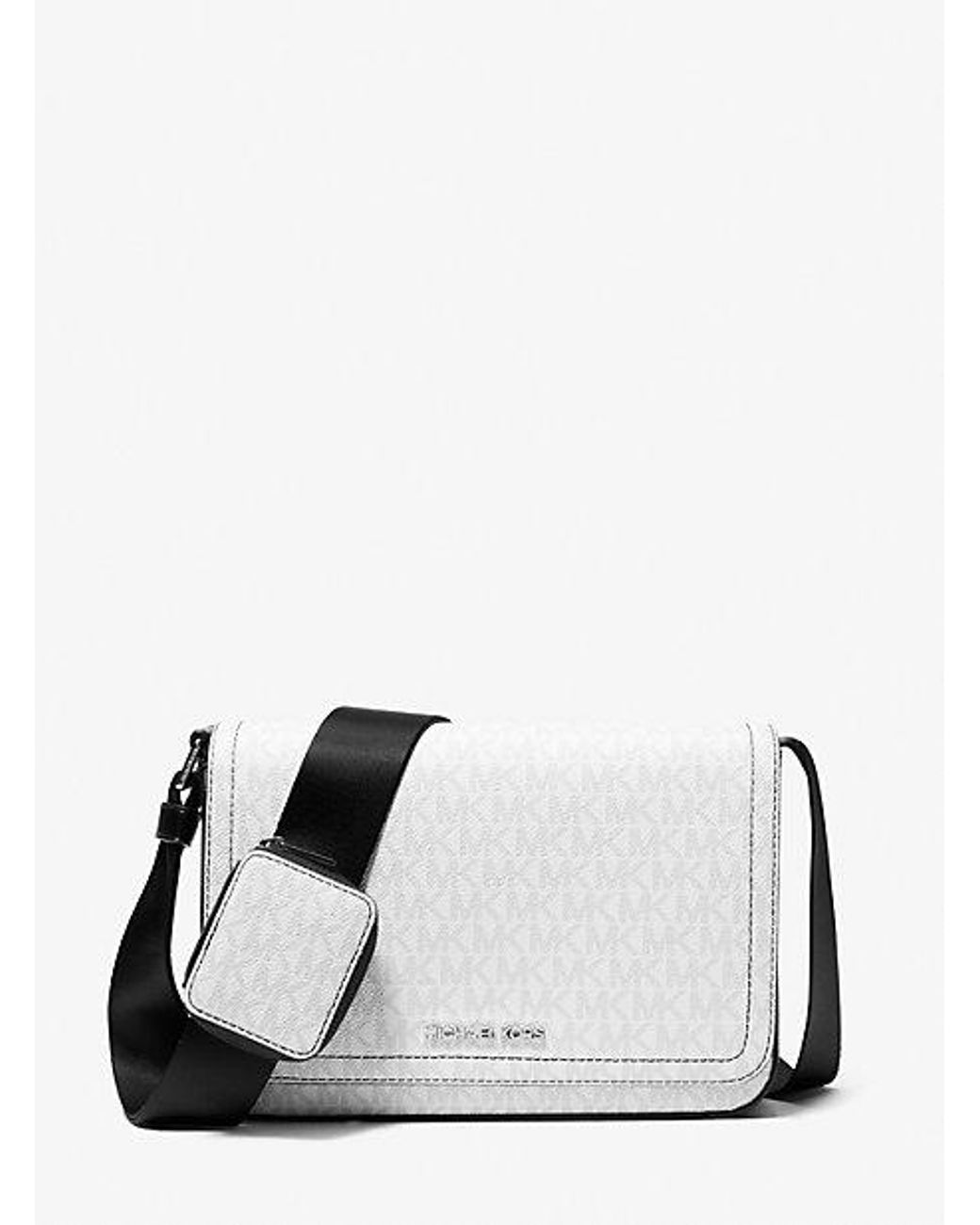 Michael Kors Cooper Mini Signature Logo Crossbody Bag With Michael Kors Cooper Mini Signature Logo Crossbody Bag With
