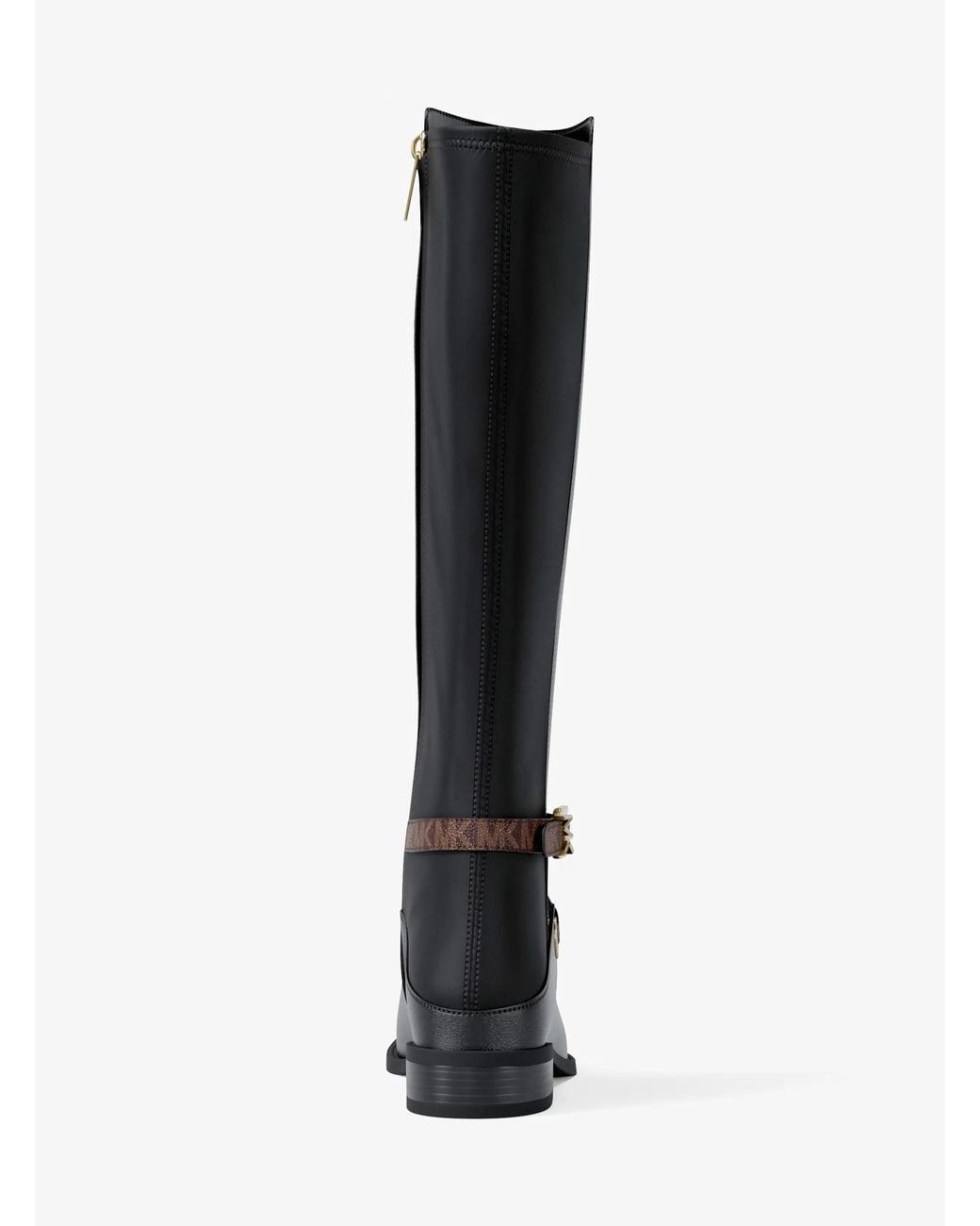 MICHAEL Michael Kors Black Michael Kors Rachel Signature Logo Trim Boot