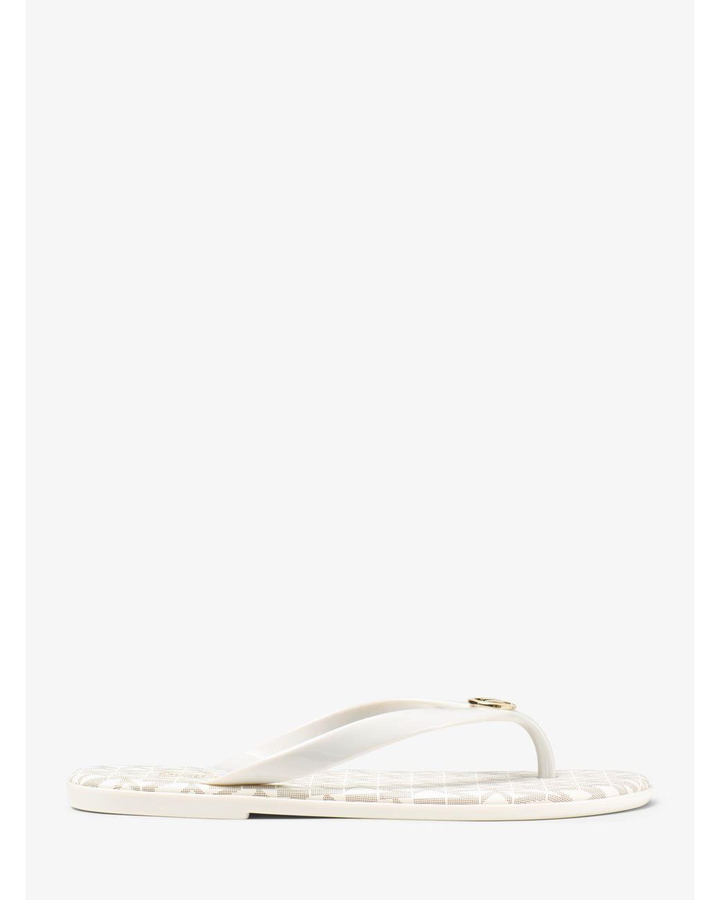 michael kors jet set jelly flip flops