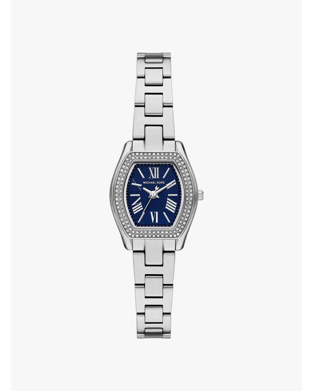 Michael Kors Blue Mk Petite Chelsea Pavé-Tone Watch
