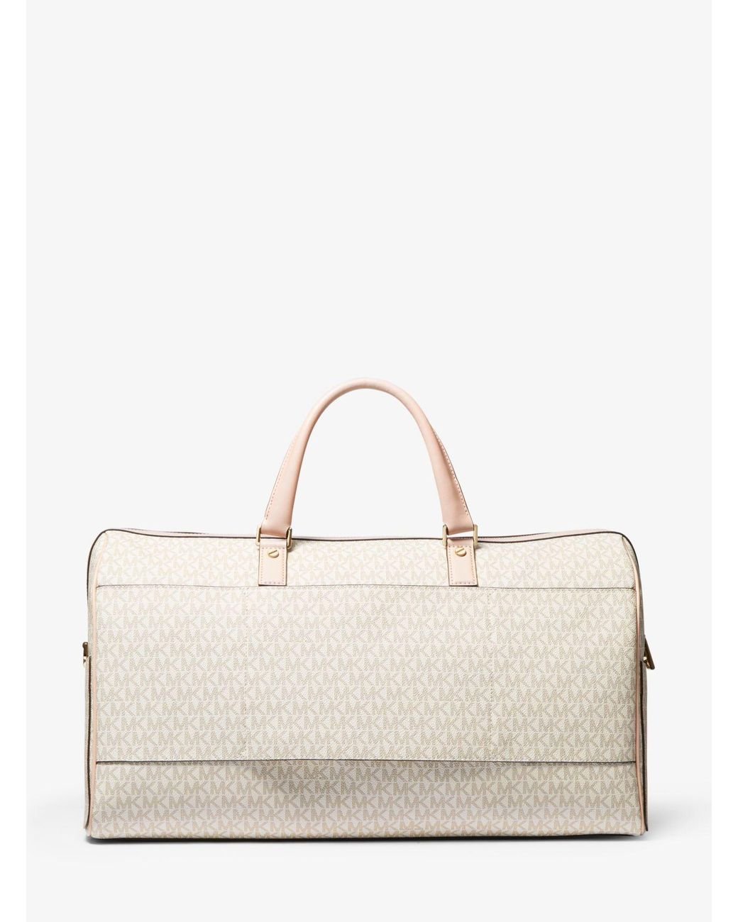 Michael Kors Bedford Travel Extra Large Logo Stripe Weekender Bag Extra Large Logo Stripe Weekender Bag