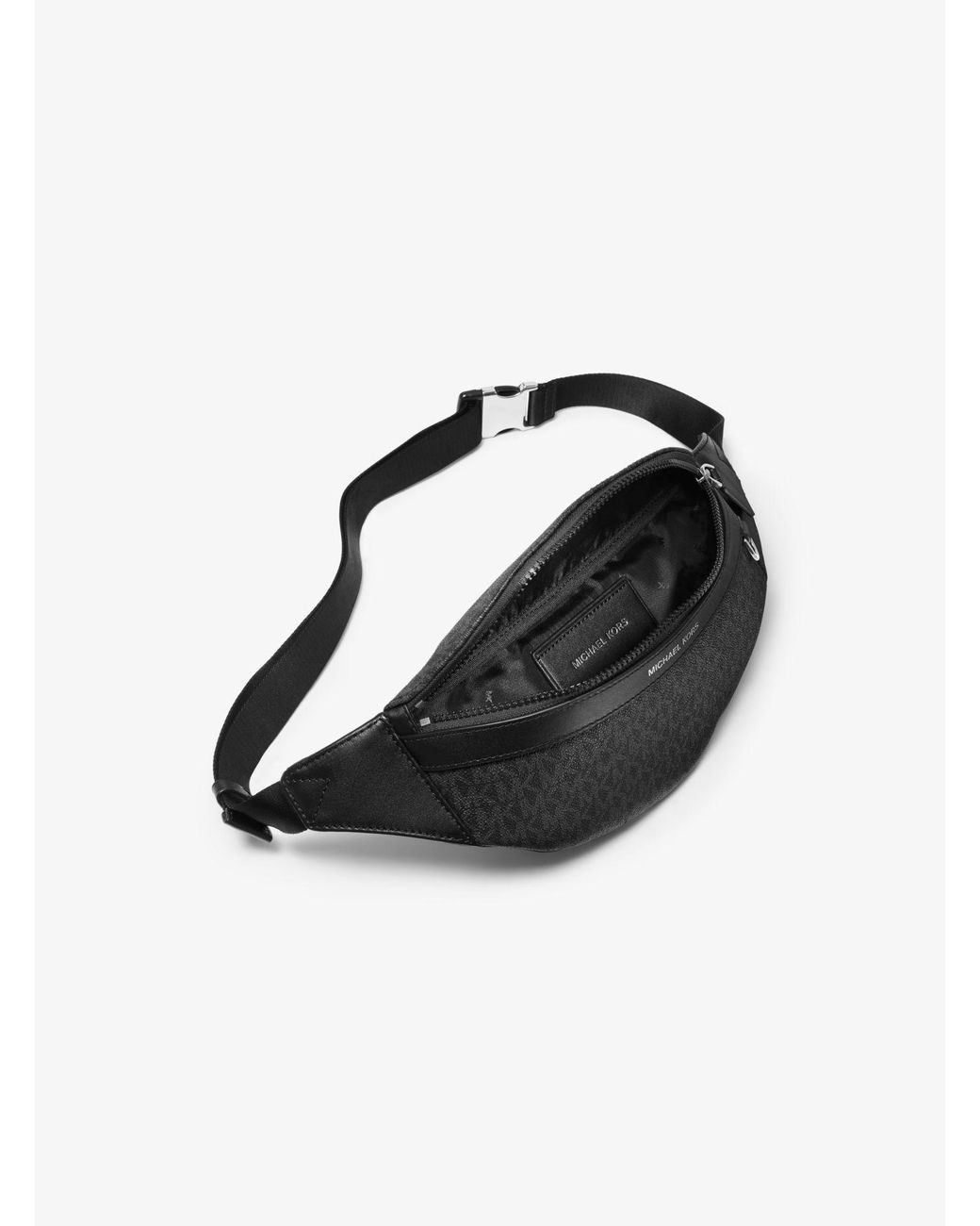 Michael Kors Mk Greyson Logo Sling Pack in Black for Men | Lyst