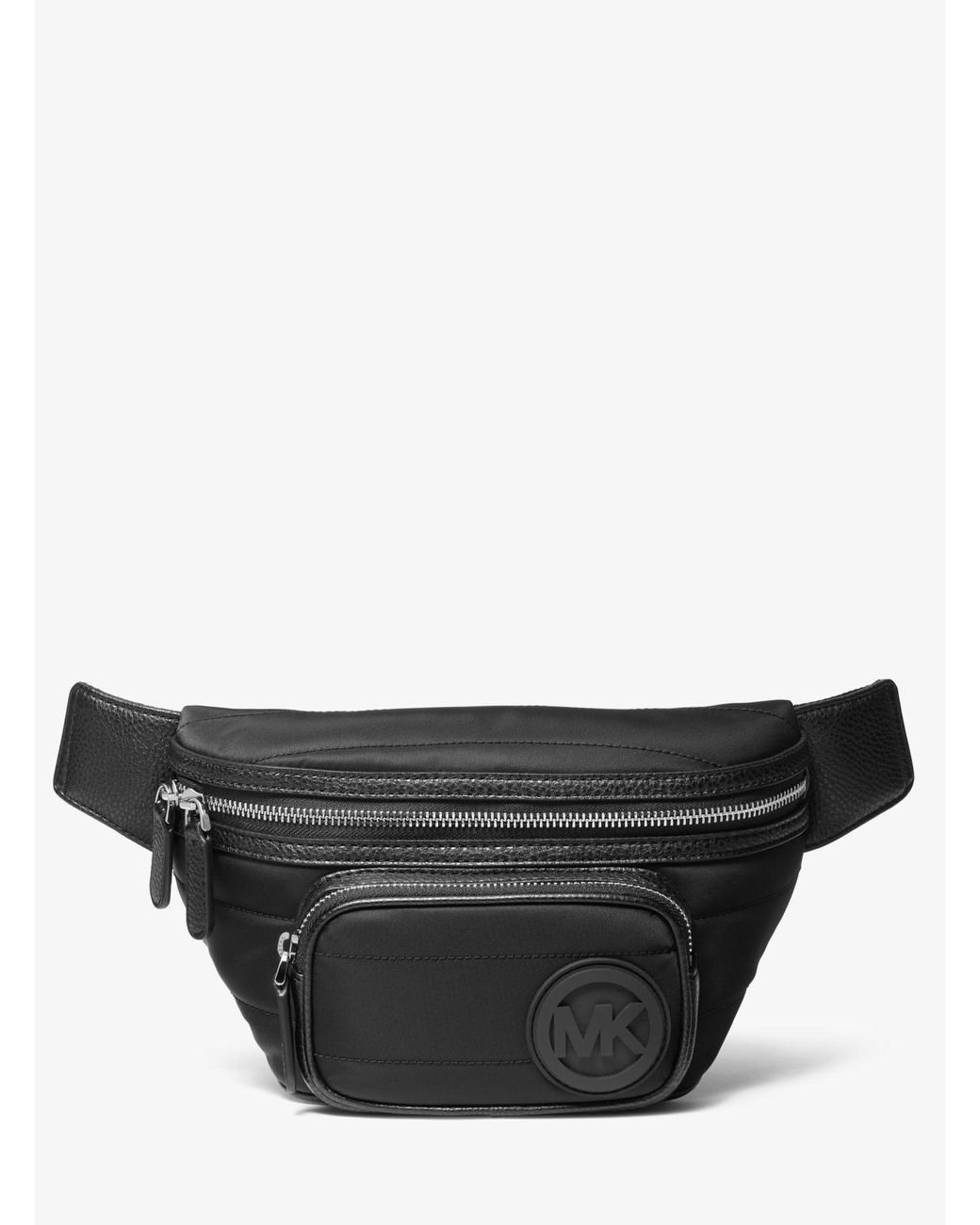 Michael Kors Brooklyn Quilted Nylon Belt Bag in Black for Men Lyst