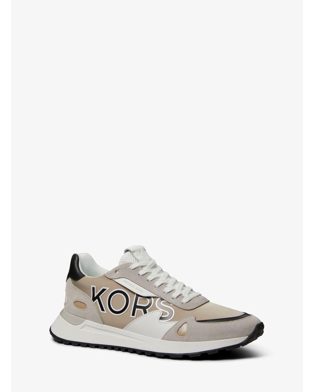 michael kors mixed media sneakers