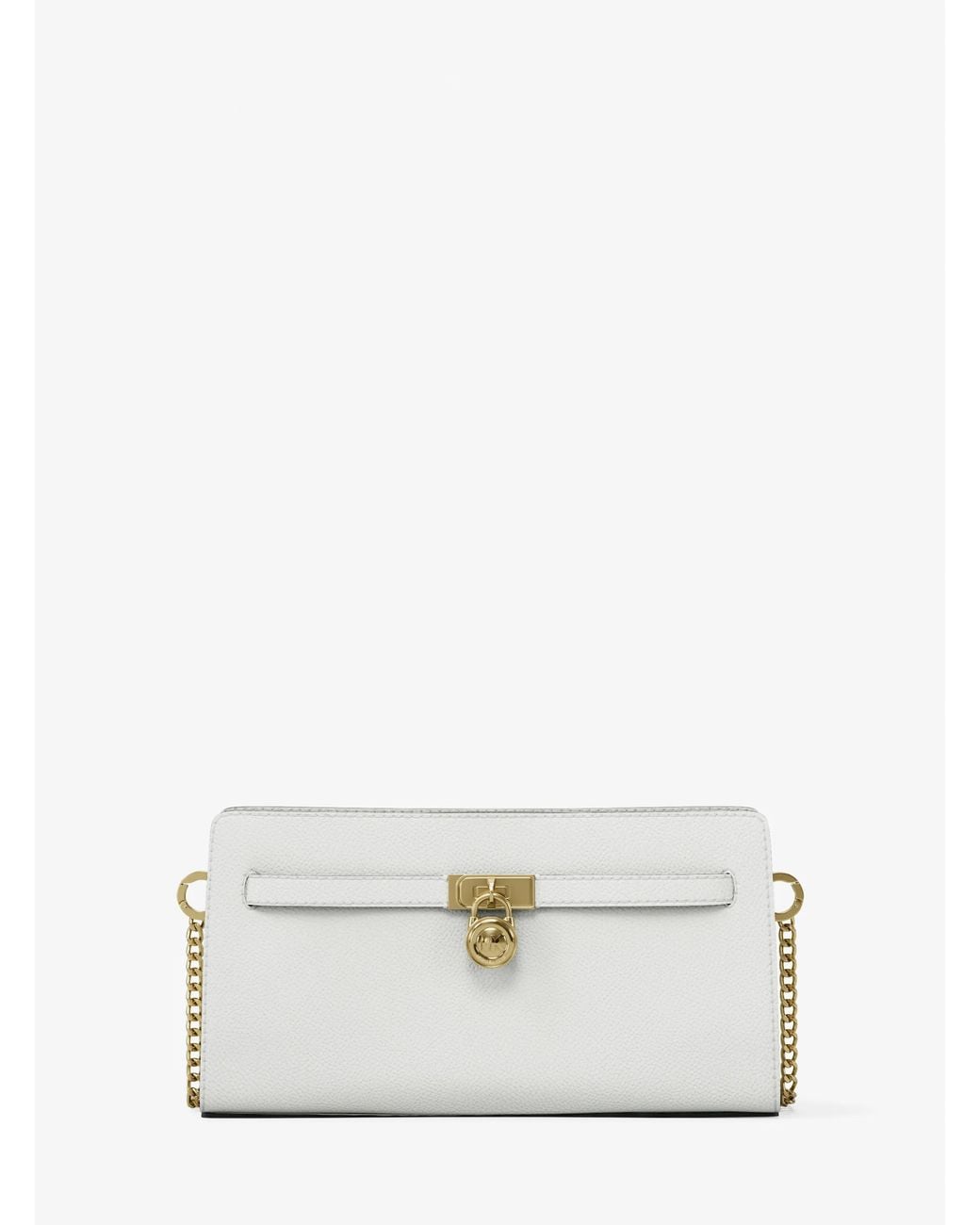 Michael Kors Natural Michael Kors Hamilton Extra-Small Leather Convertible Crossbody Bag