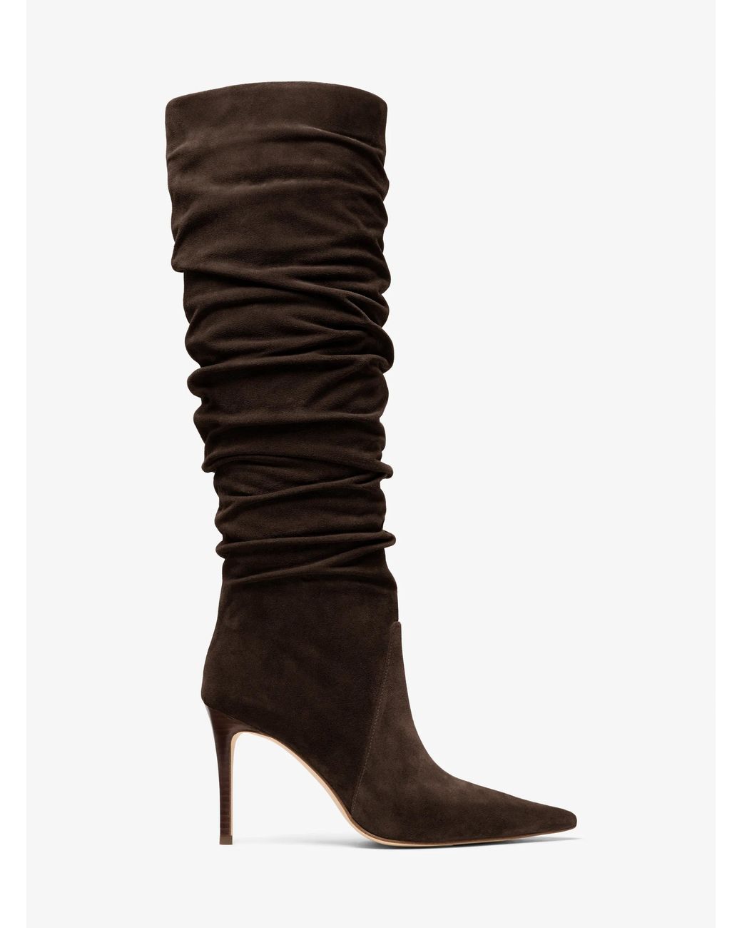MICHAEL Michael Kors Brown Mk Dawn Leather Boot