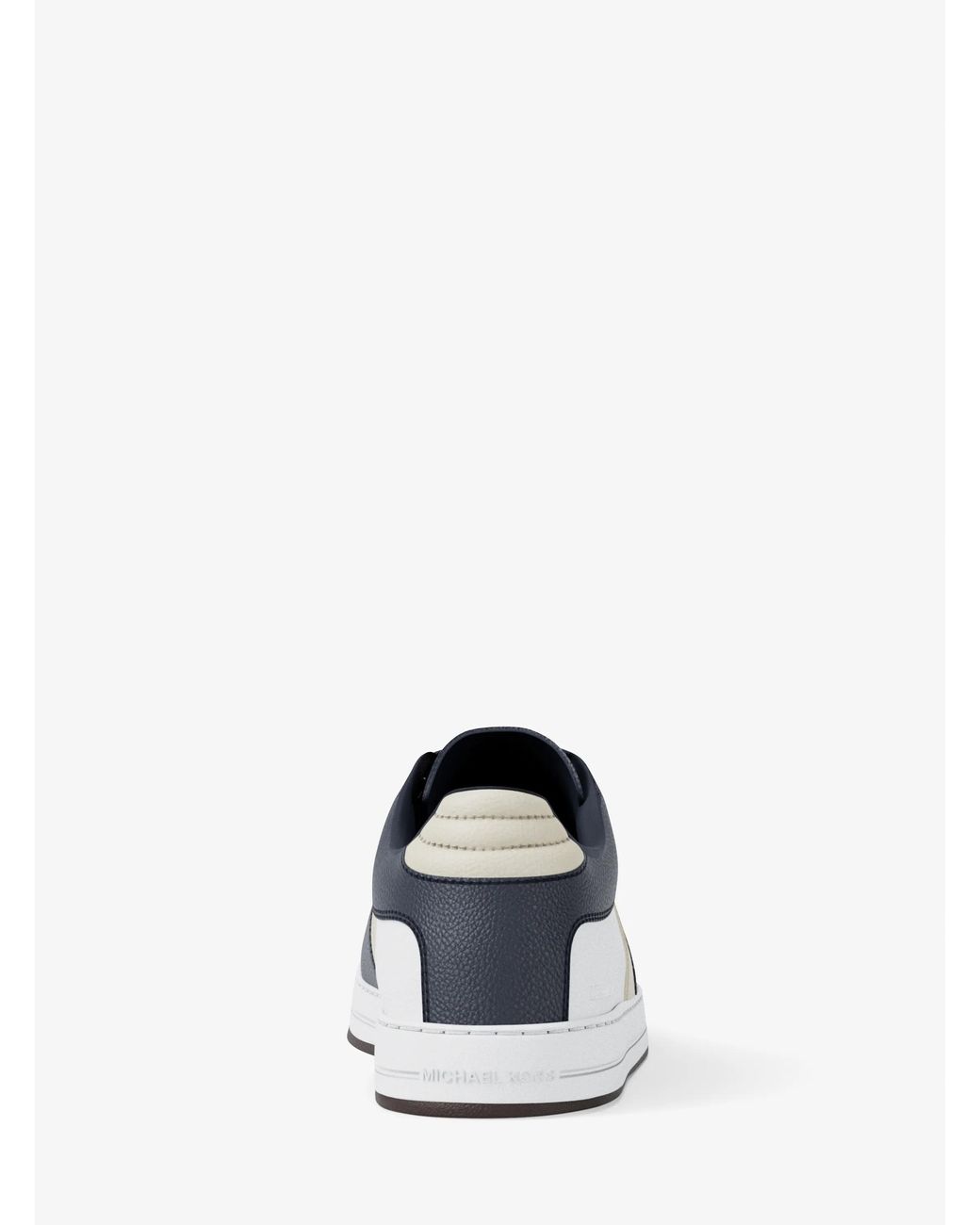 Michael Kors Blue Mk Brady Color-Block Leather Trainers for men