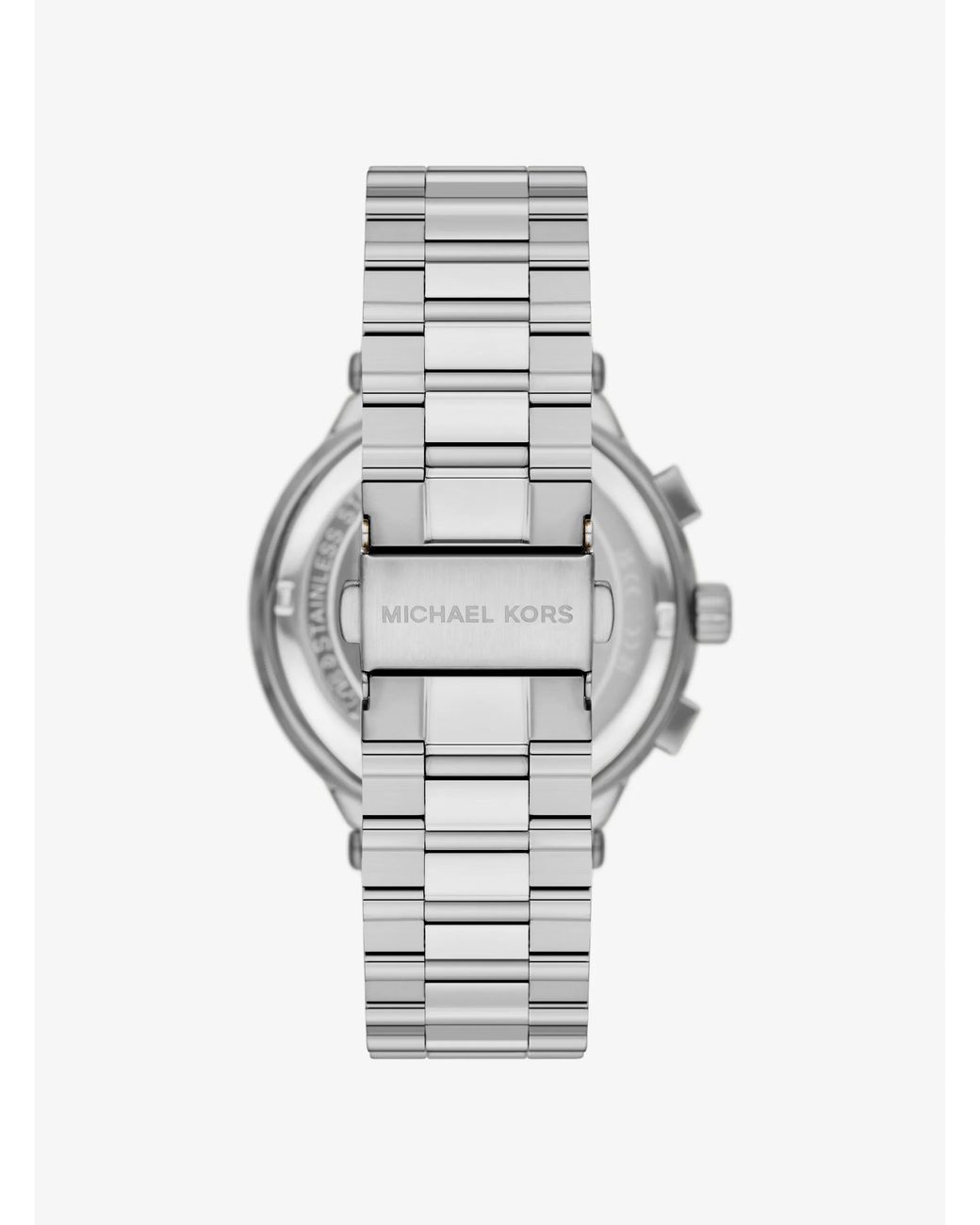Michael Kors White Oversized Billie-Tone Watch And Bracelet Gift Set