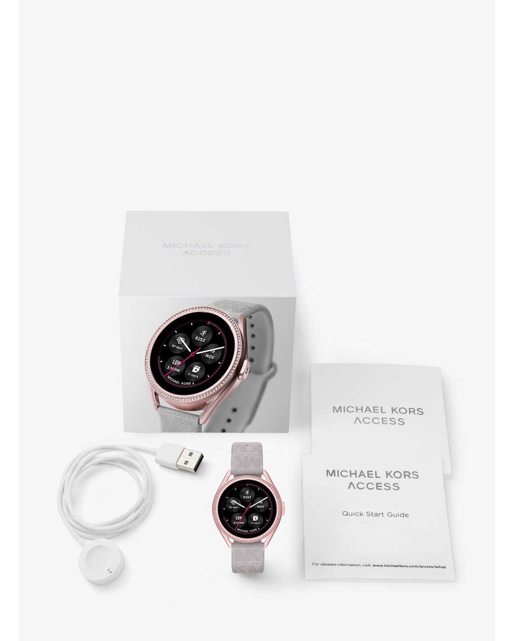 Michael Kors Access Gen 5e Mkgo Gray 