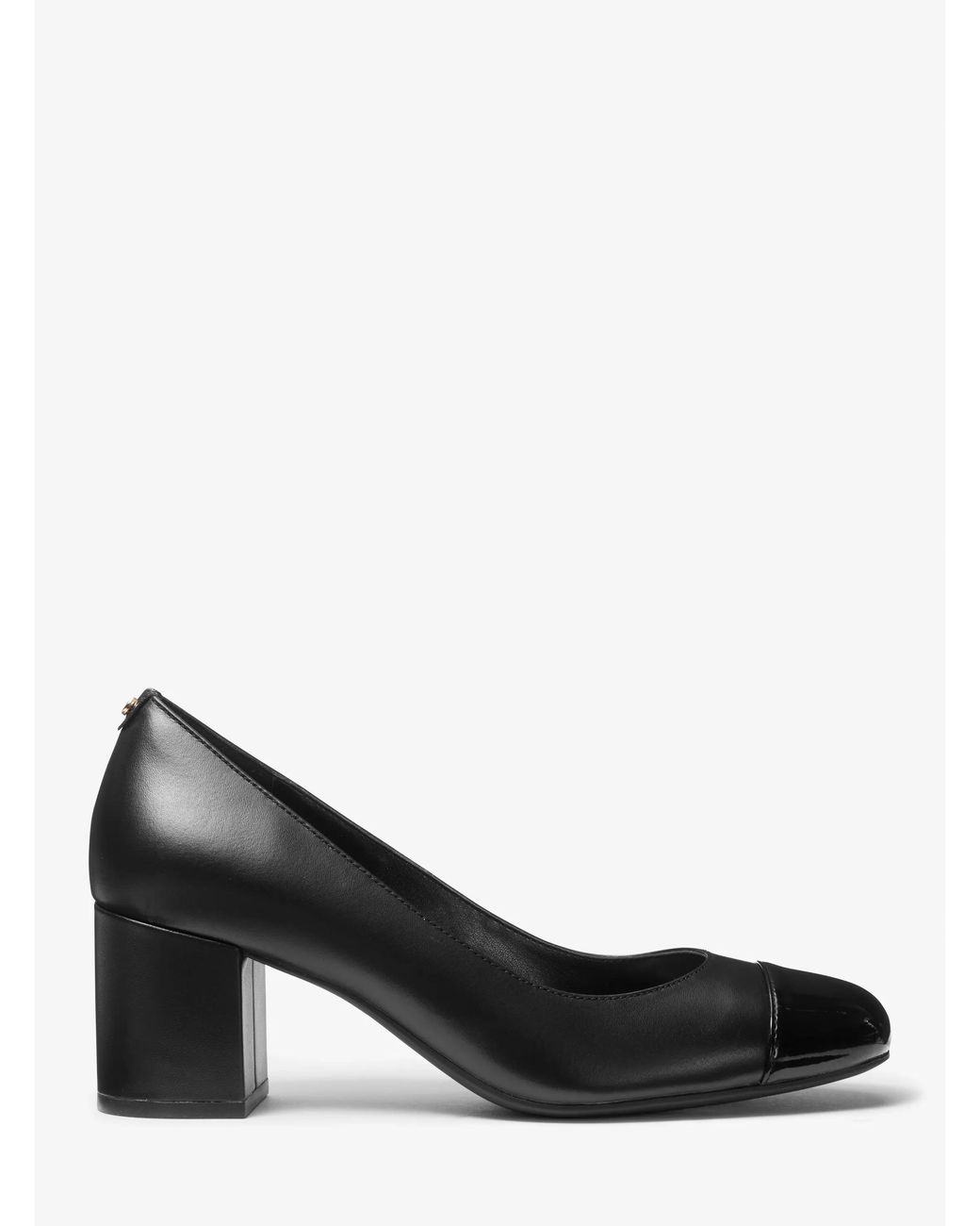 MICHAEL Michael Kors Black Mk Perla Flex Leather Pump