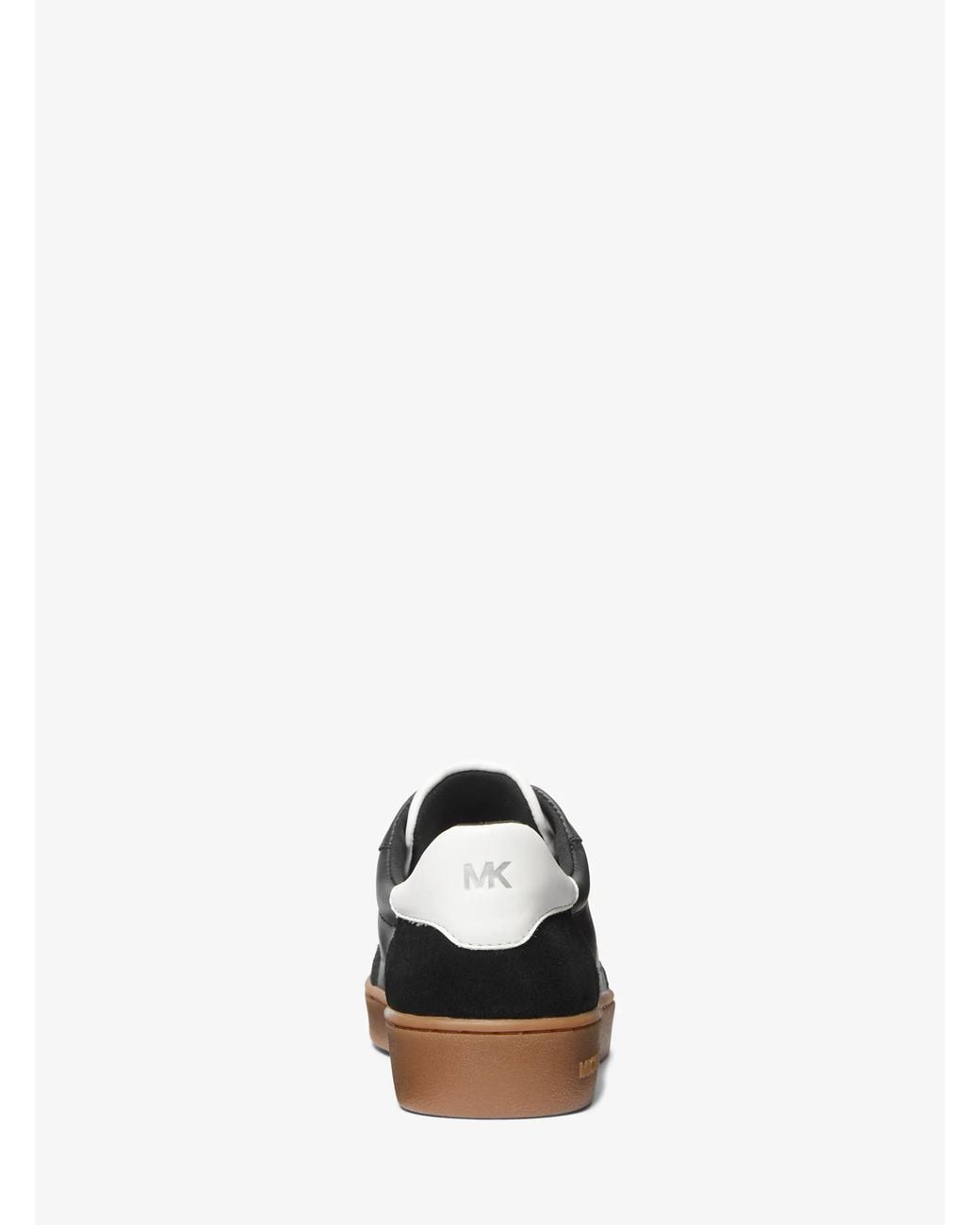MICHAEL Michael Kors Black Scotty Leather Sneaker