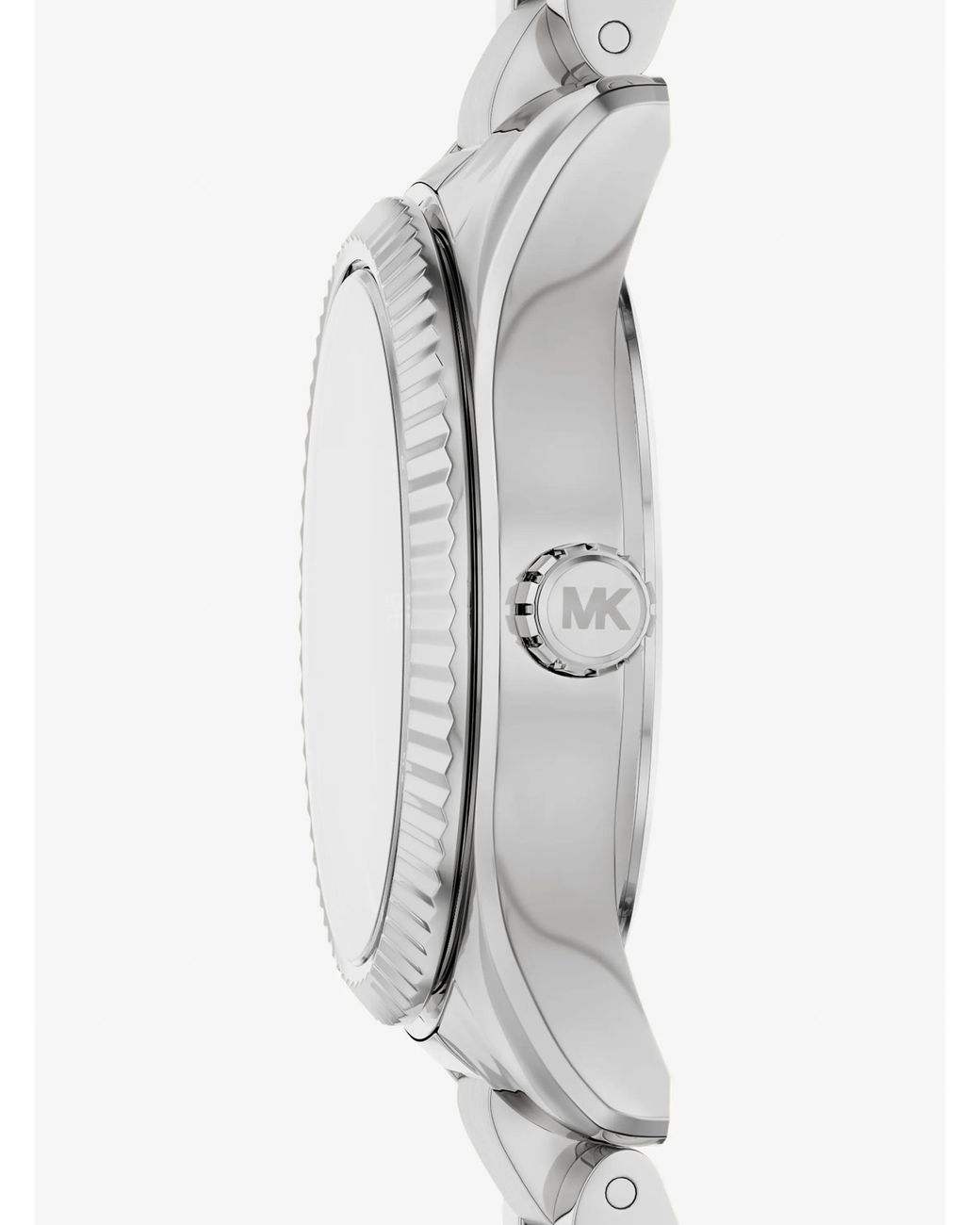 Michael Kors Pink Petite Lexington Pavé-Tone Watch