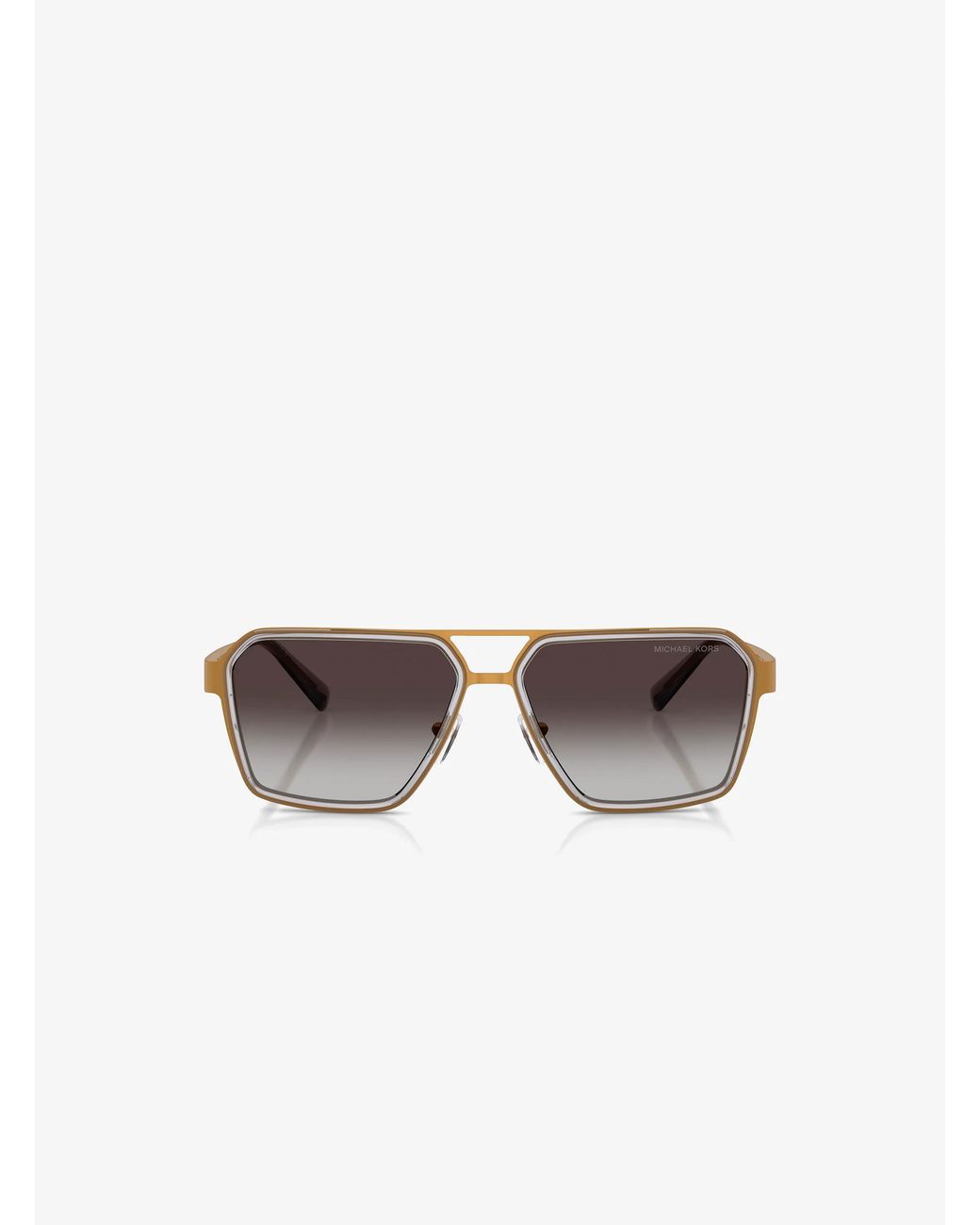 Michael Kors White Oxford Sunglasses