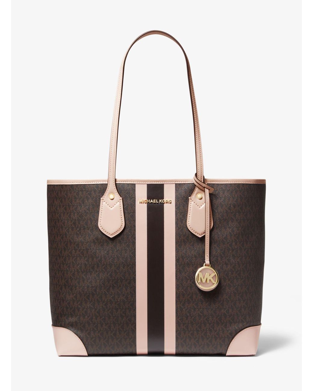Michael kors eva tote pink Clearance