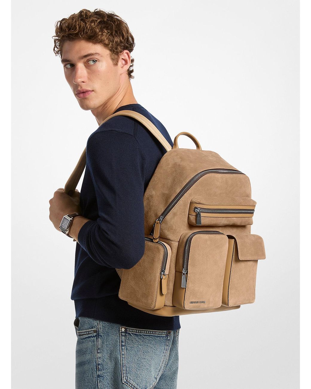 Mkmochila Dakota De Ante Con Bolsillos Cargo Michael Kors de hombre de color Natural