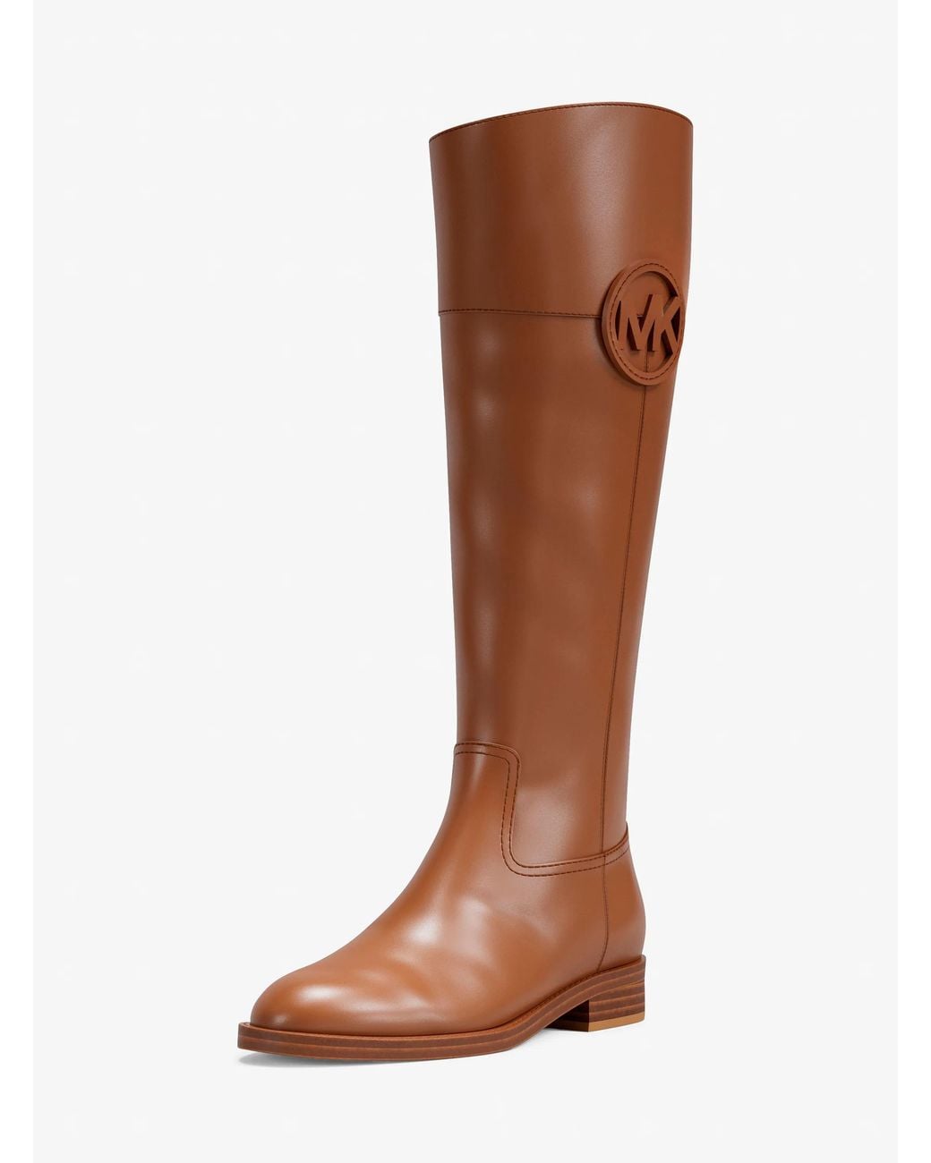 MICHAEL Michael Kors Brown Mk Kimmee Leather Boot