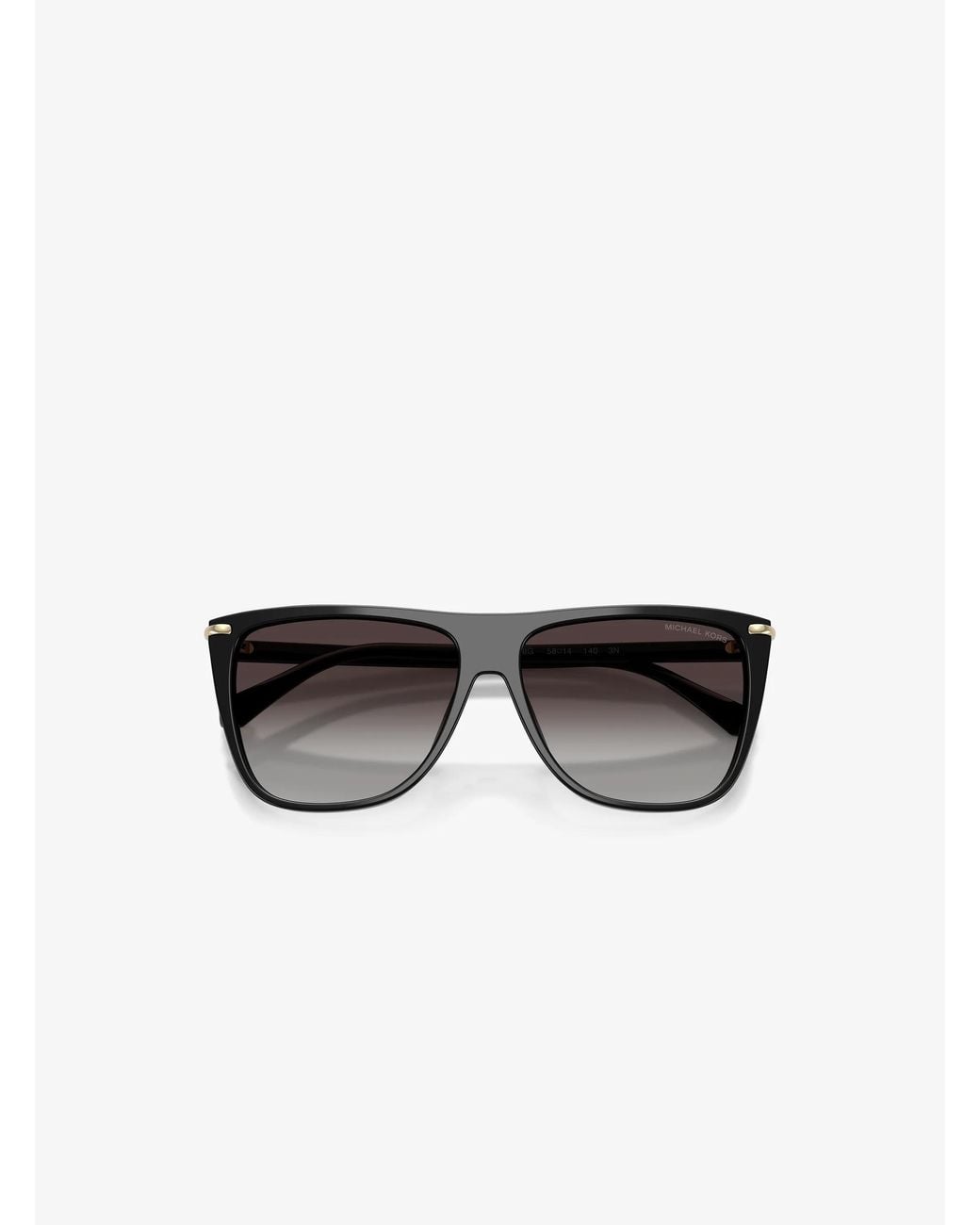 Michael Kors White Mk Half Moon Sunglasses