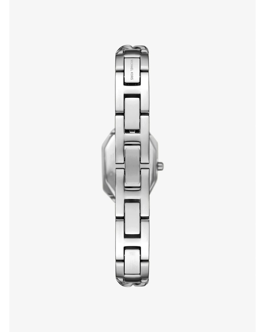 Michael Kors White Mk Petite Suri Pavé-Tone Watch